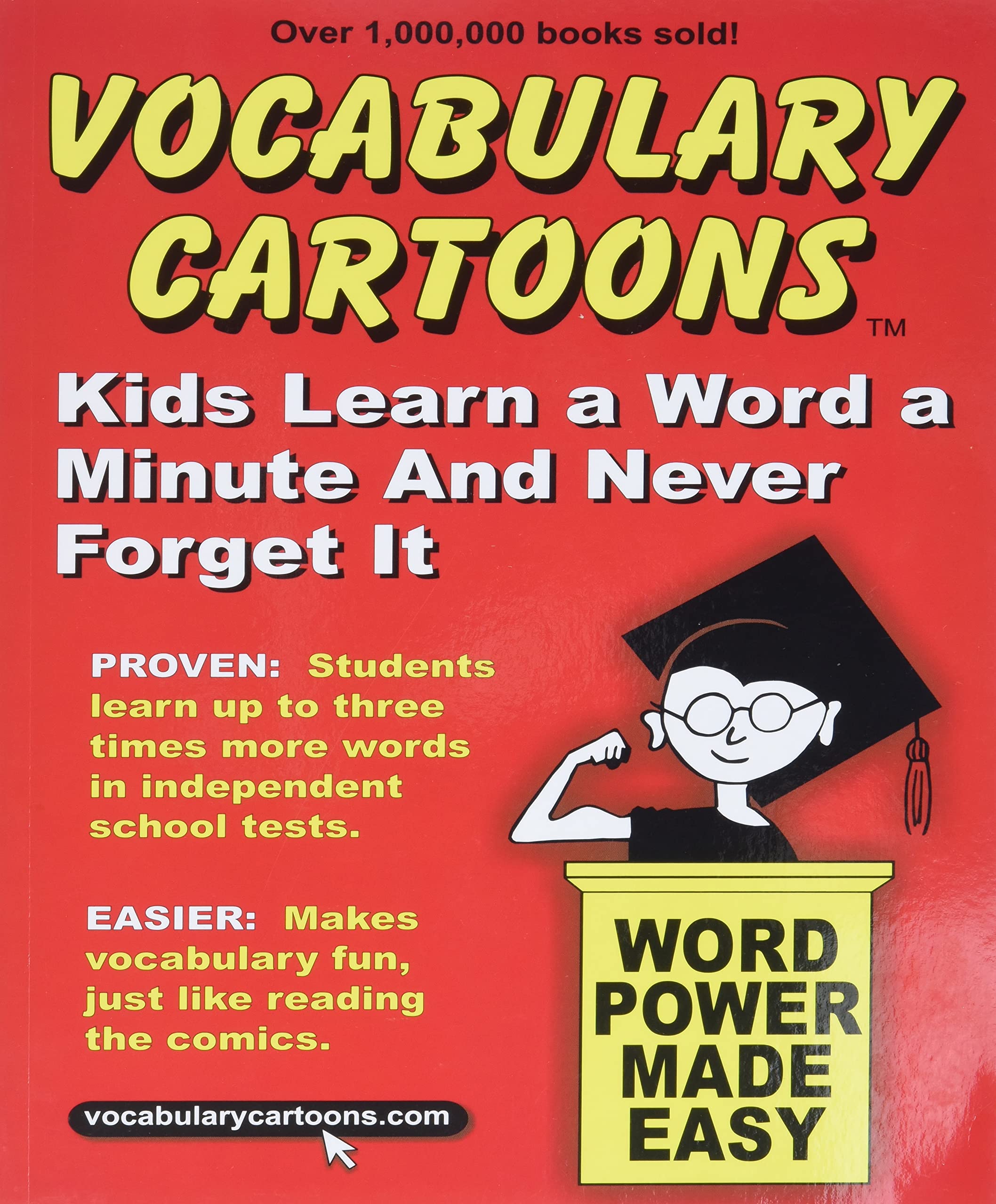 Vocabulary Cartoons: Learn & Remember Words Faster with Visual Mnemonics - Perfect for Students, Teachers & ESL Learners (Classroom Study & Test Prep)