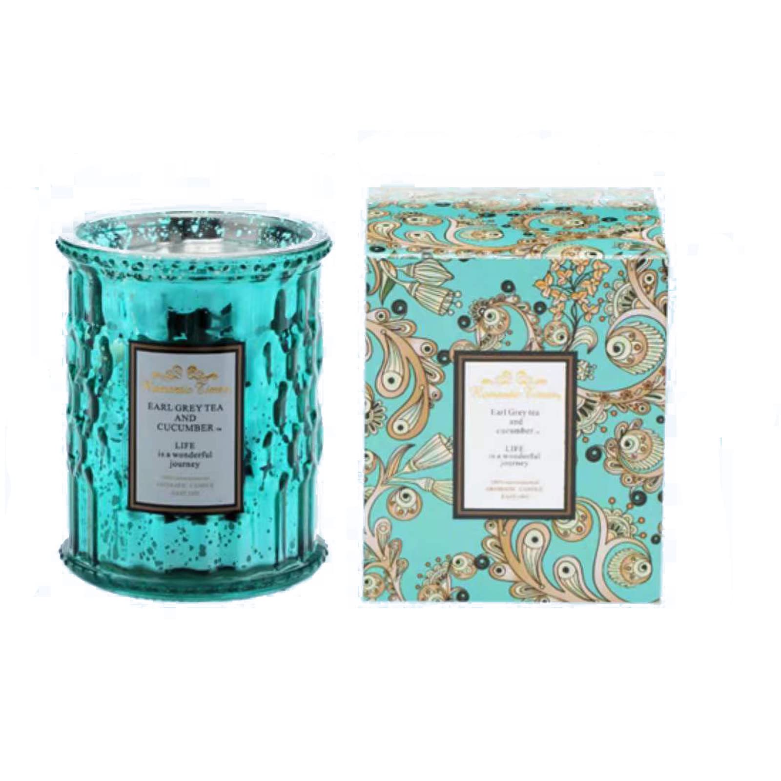 Premium Colorful Scented Candles - 100% Natural Soy Wax, Long-Lasting Home Fragrance, Perfect Gift for Women (Green) - Ideal for Relaxation, Aromatherapy & Home Decor