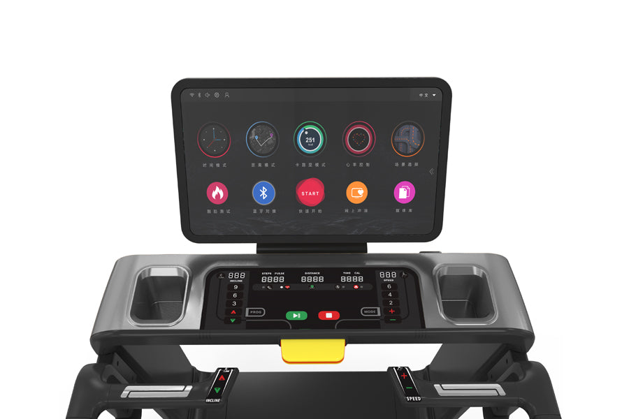 California Fitness Malibu 9T Treadmill with Touchscreen Display - Premium Home Gym Equipment for Running, Walking & Cardio Workouts - Perfect for Home Fitness, Small Spaces & Apartment Workouts