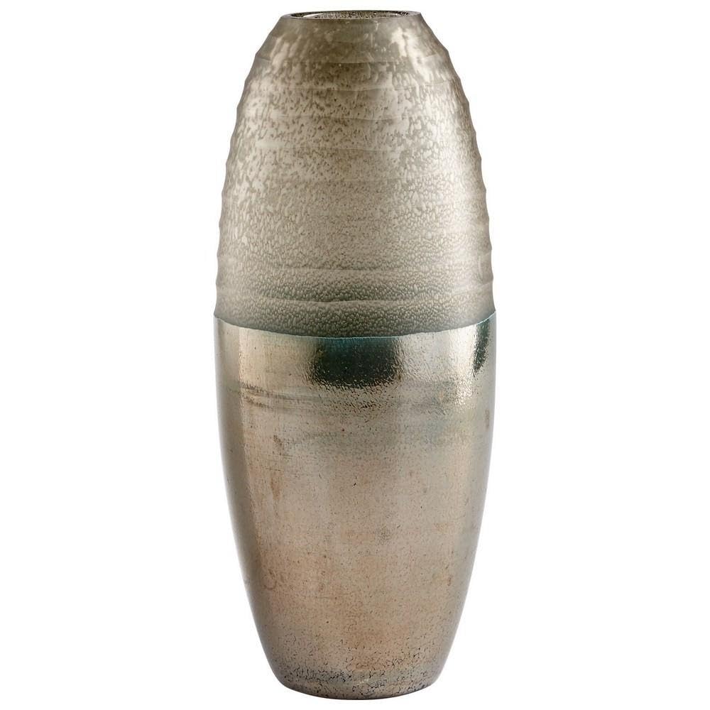 Cyan Design 08662 Around The World Large Bronze Vase - Elegant Home Decor for Living Room, Dining Table, Office & Wedding Centerpiece