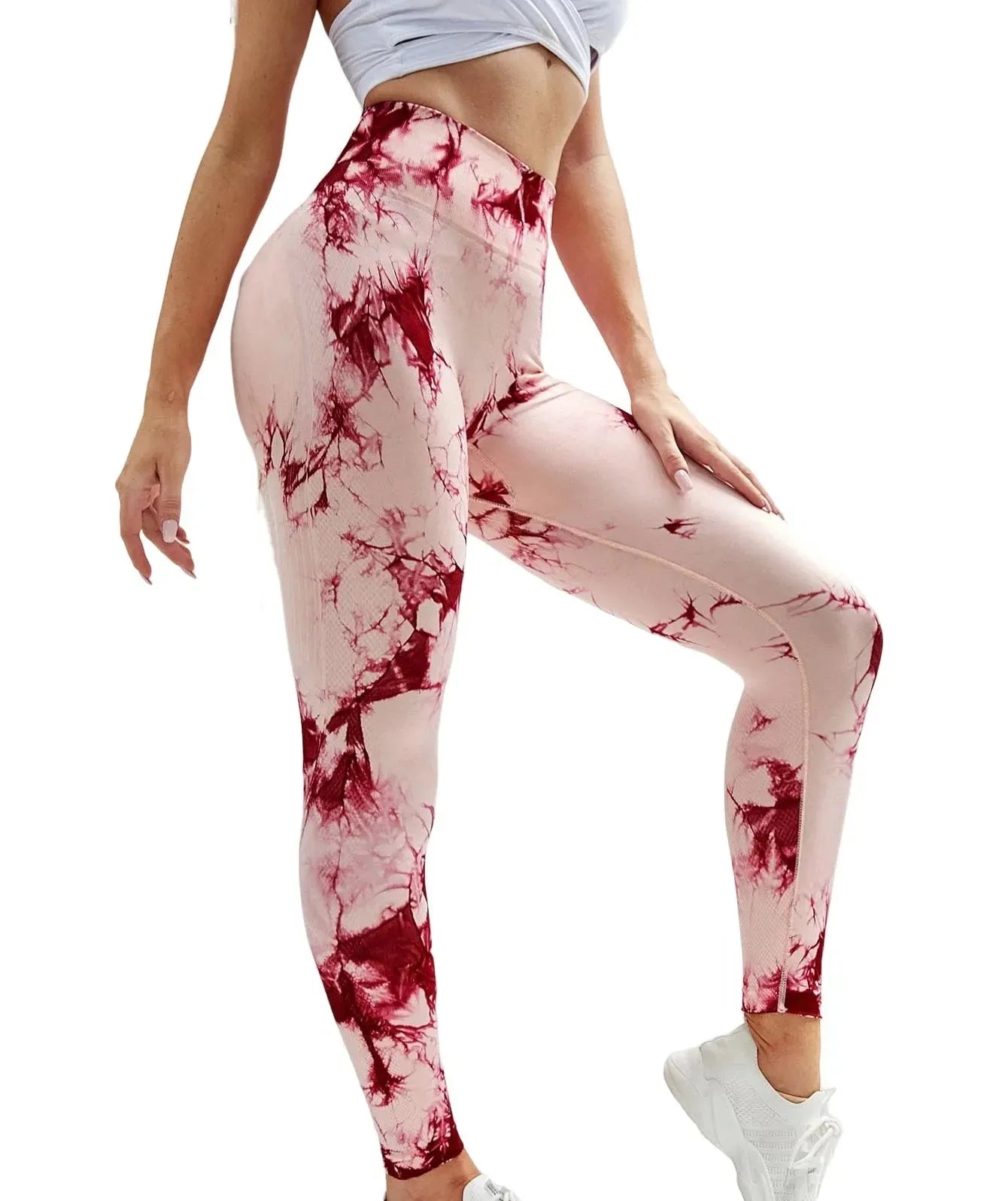 2023 Seamless Tie Dye Leggings for Women - Sexy High Waist Yoga Pants, Gym Workout Leggings with Push Up Effect | Perfect for Fitness, Running & Lounge Wear