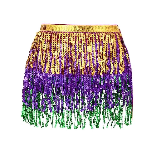 V Gold & Purple & Green
