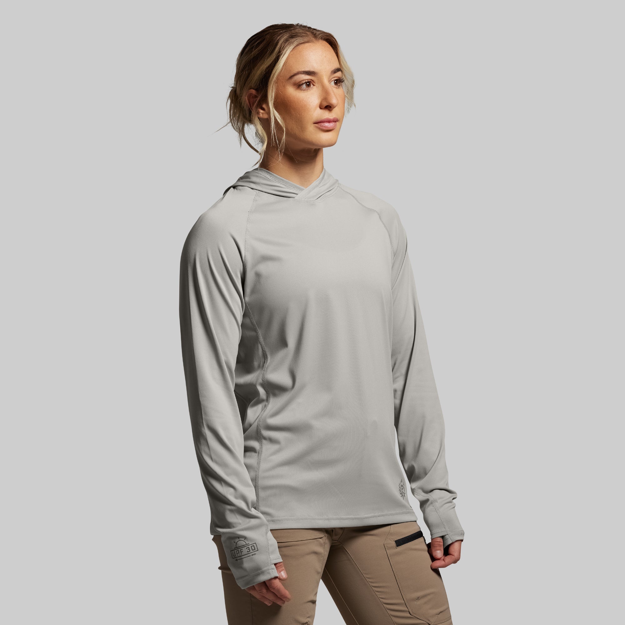 Sun Shirt 2.0 UPF 50+ Sun Protection - Lightweight Quick-Dry Outdoor Shirt for Men & Women (Paloma Grey) - Perfect for Hiking, Beach & Summer Activities