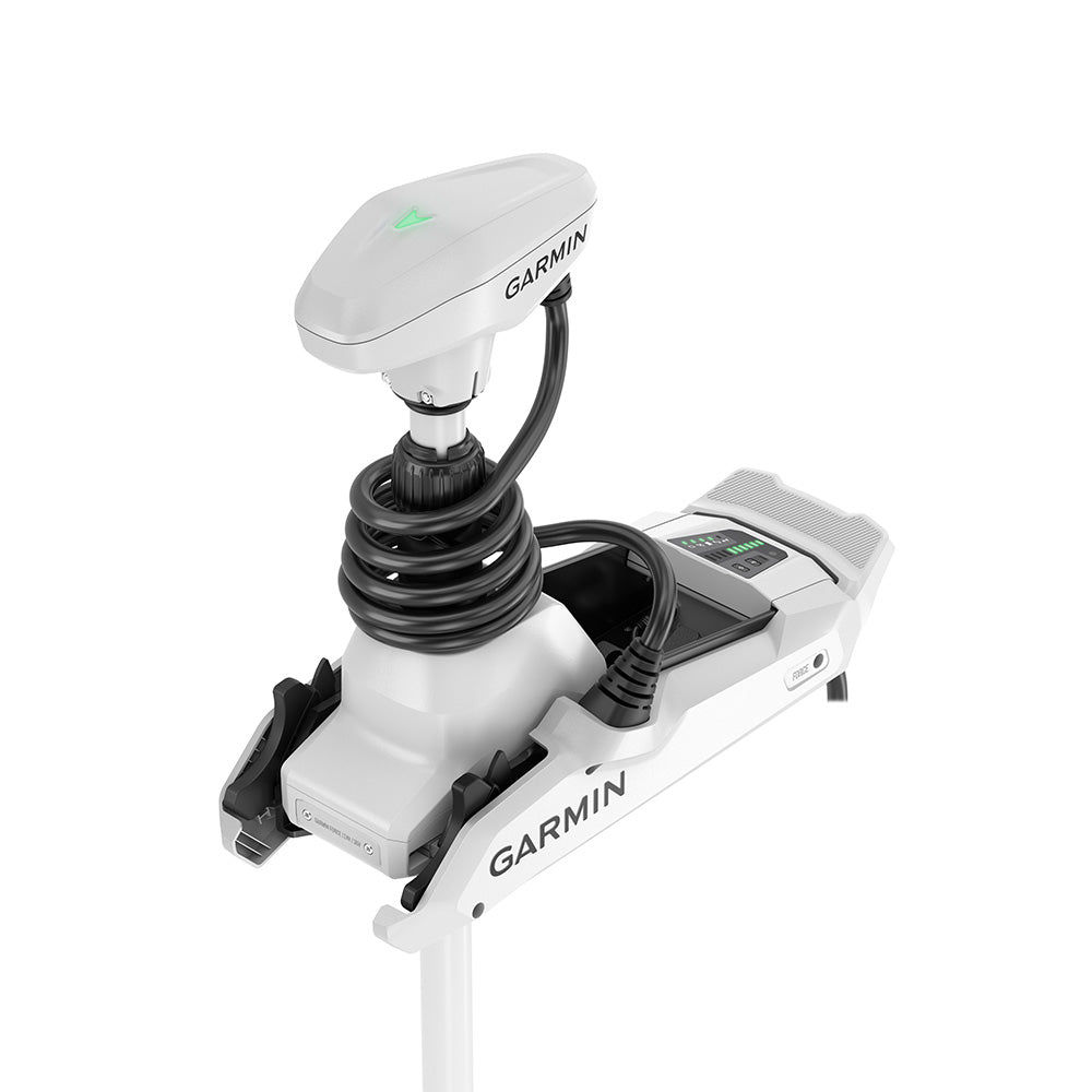 Garmin Force Kraken Trolling Motor - 90lb Thrust, White - Perfect for Saltwater & Freshwater Fishing Boats
