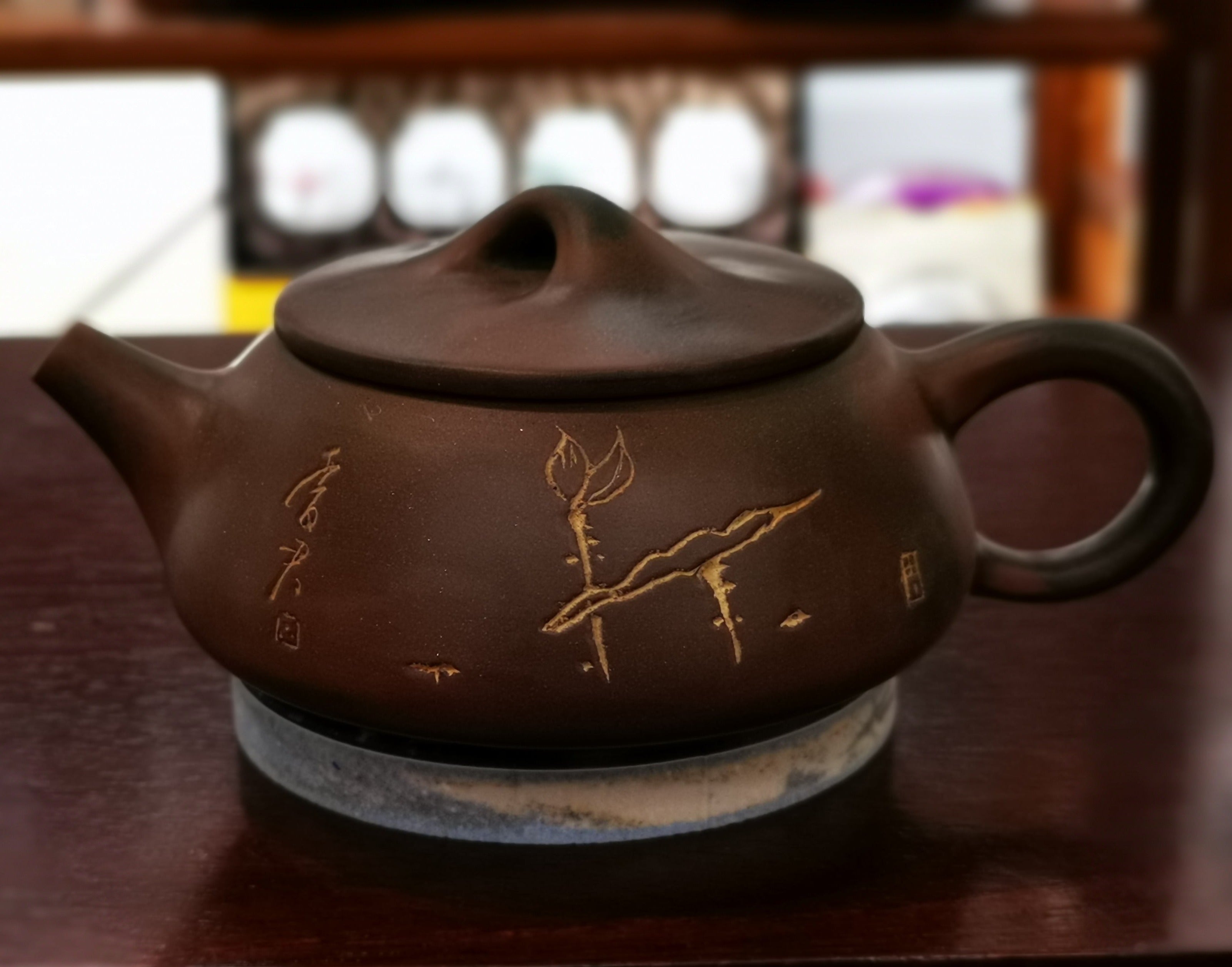Premium Ni Xing Tao Teapot - Handcrafted Guangxi Stone Piao Tea Pot for Gongfu Brewing - Perfect for Chinese Tea Ceremonies & Home Tea Sessions