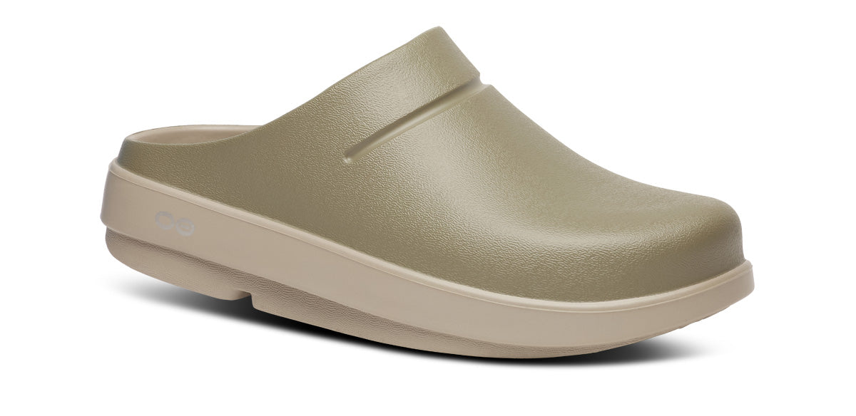 Women's OOcloog Stacked Clog Shoes - Comfortable Slip-On Platform Sandals with Foliage Design | Perfect for Casual Wear, Beach Outings & Summer Fashion