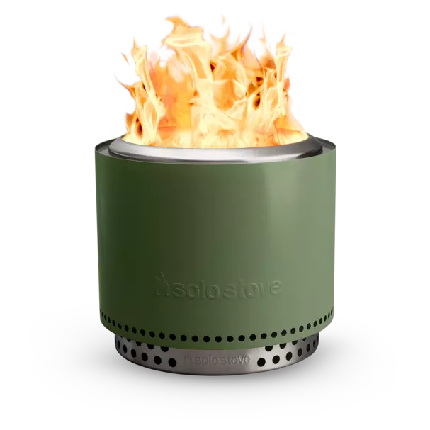 Solo Stove Bonfire 2.0 with Stand - Smokeless Fire Pit for Outdoor Camping, Backyard, Patio & Beach - Portable Stainless Steel Wood Burning Fire Pit (SSBON SD 2.0)