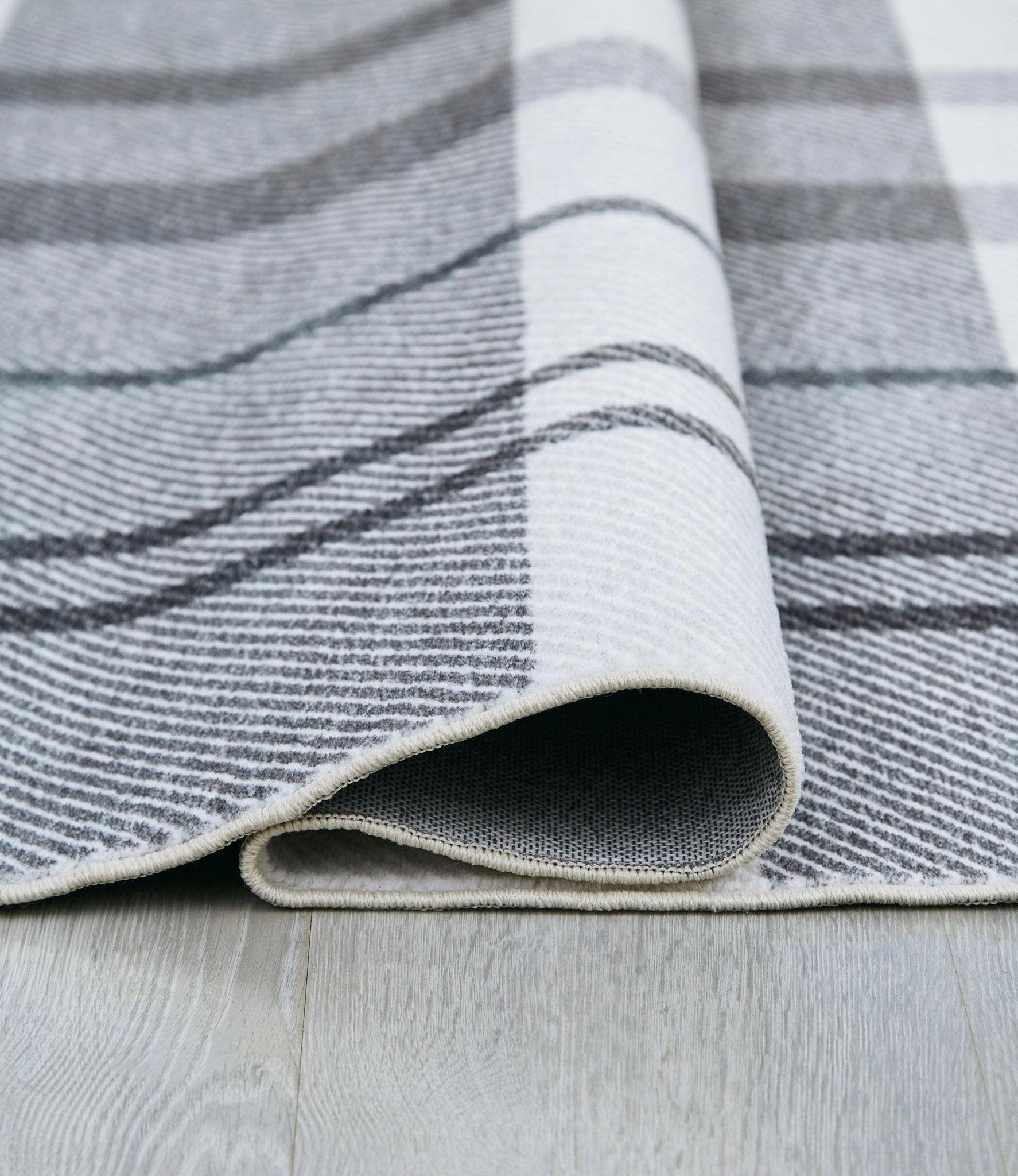 Premium 5' x 7' Area Rug R405912 - Soft Modern Non-Slip Living Room Carpet for Home Decor | Perfect for Bedroom, Dorm & Office Flooring