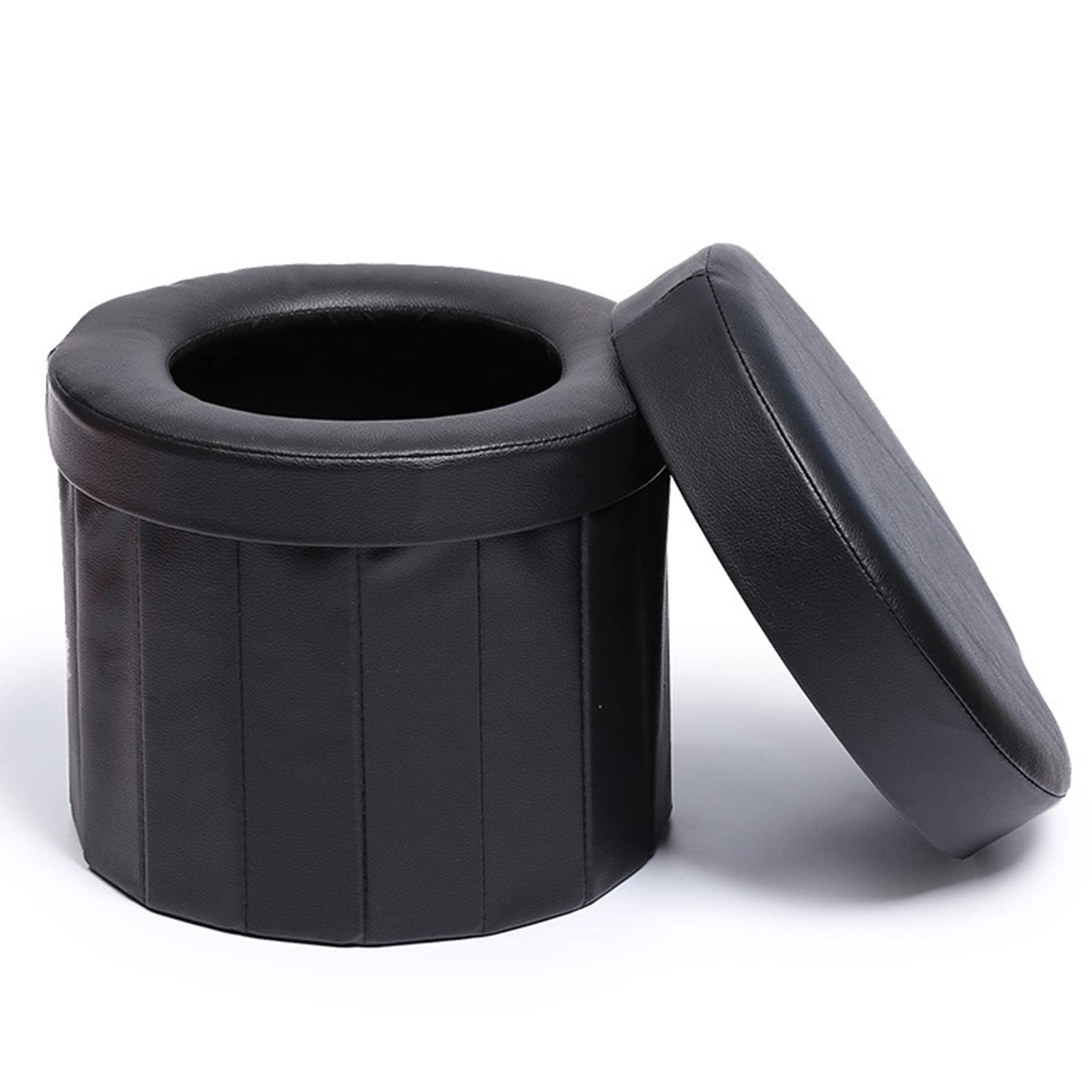 Portable Foldable Camping Toilet for Adults & Kids - Emergency Travel Potty with Carry Bag, Ideal for Outdoor Camping, RV Trips, Road Trips & Pregnancy Needs (Vomiting Relief) - Compact Design for Car, Boat & Home Emergency Use