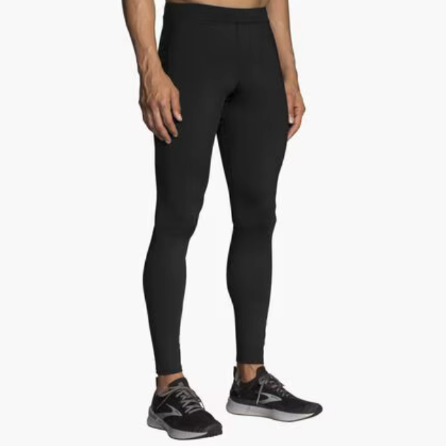 Brooks Source Men's Running Tights - Lightweight, Moisture-Wicking & Breathable for Workouts, Jogging & Gym Training