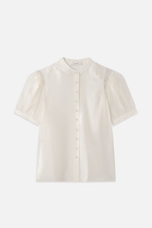 Elegant Frame Lace Gillian Shoulder Inset Blouse for Women | Floral Embroidered Tops | Perfect for Office, Party & Date Night Outfits