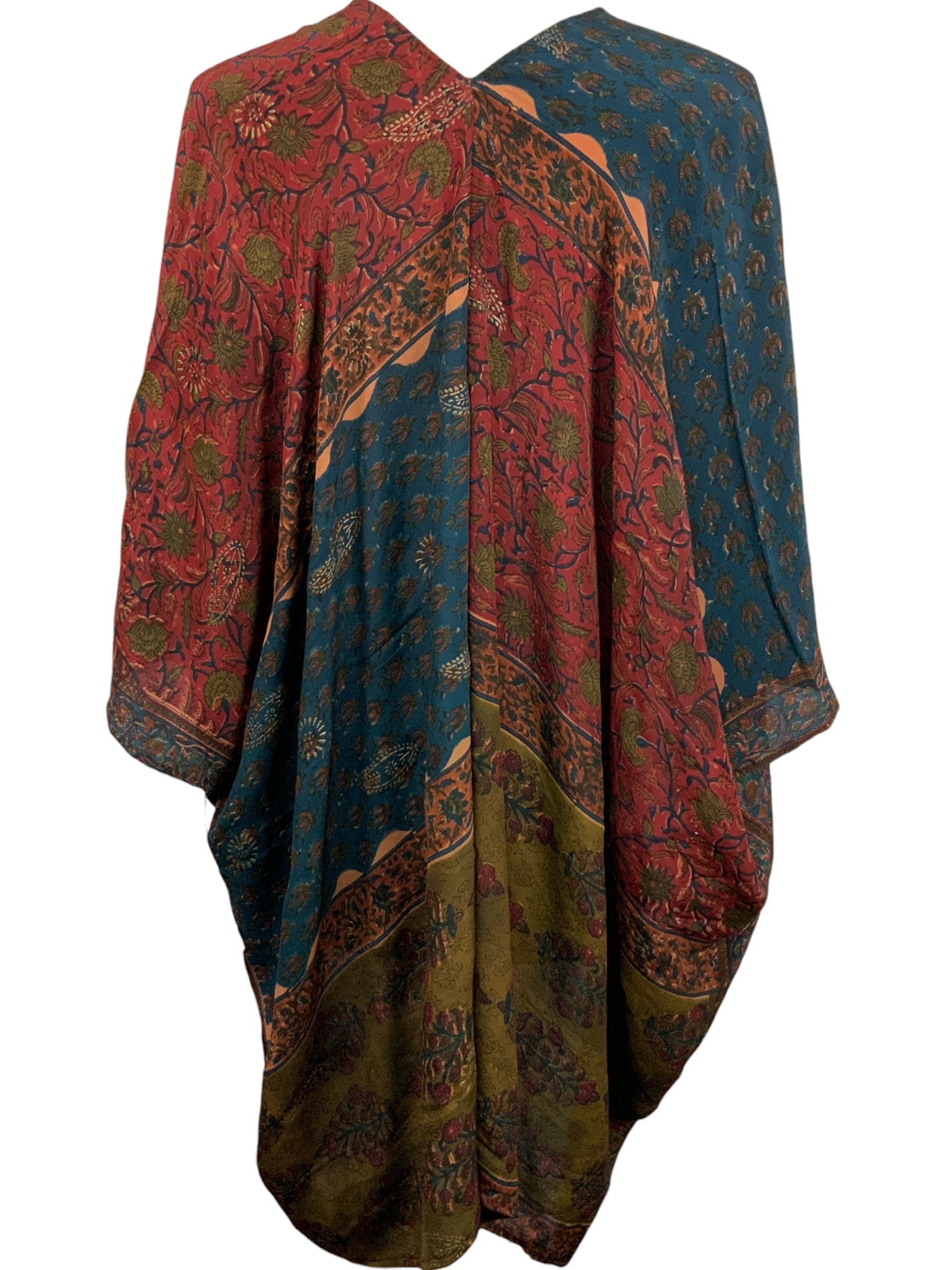 PRC6656 Women's Pure Silk Cardigan - Soft & Lightweight Silk Wrap for Casual Wear & Evening Outfits