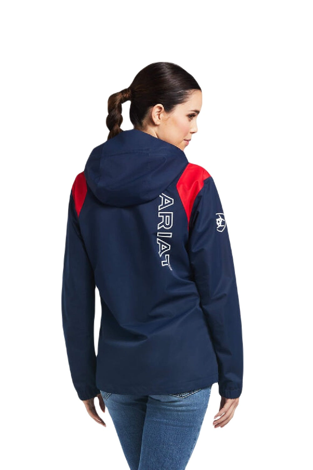 Ariat Women's Spectator Waterproof Jacket - Lightweight Raincoat for Outdoor Activities, Horseback Riding & Hiking