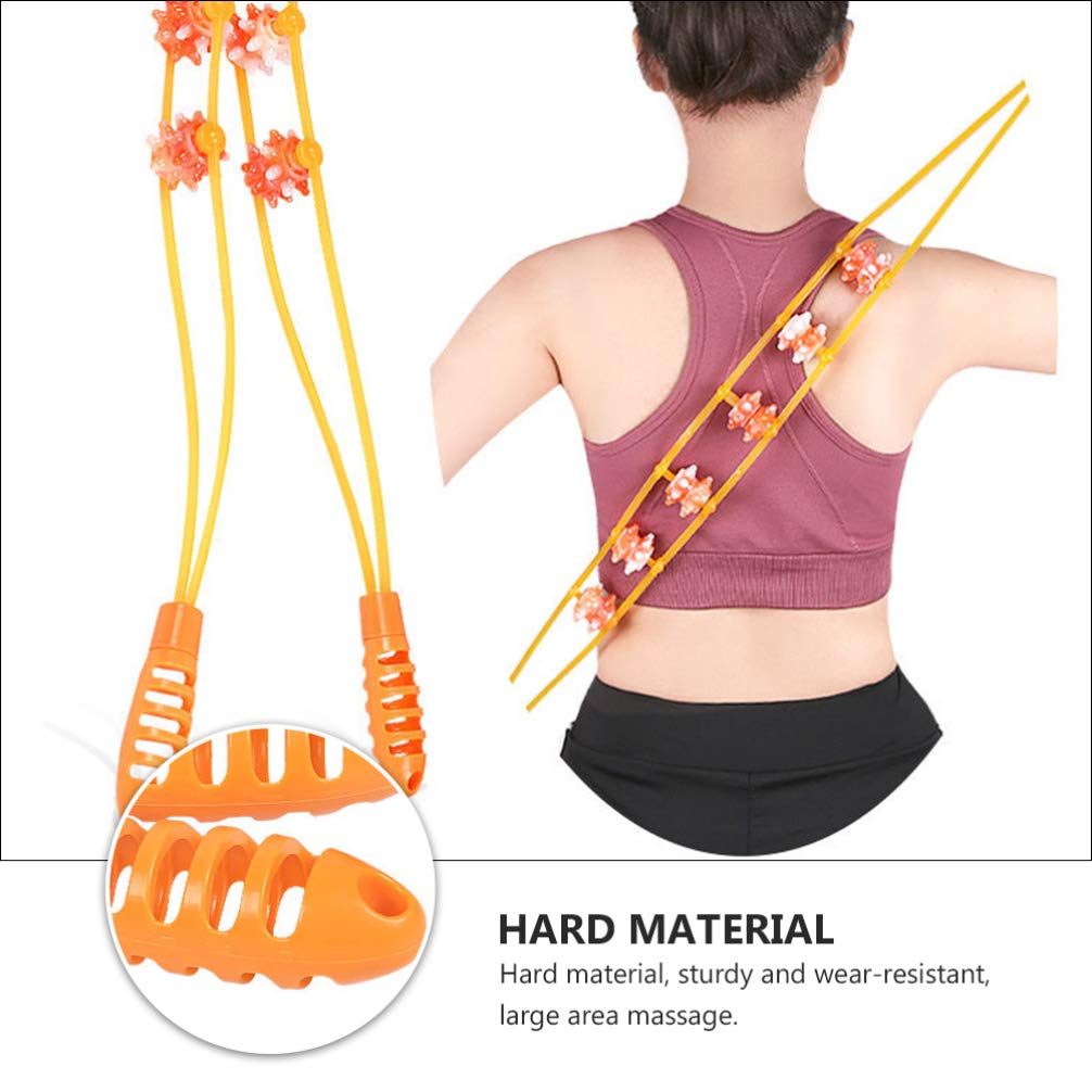 MILISTEN Leg Roller Stick 2 Pack - PP Massage Roller for Back, Legs & Body Pain Relief - Perfect for Home, Office & Gym Use