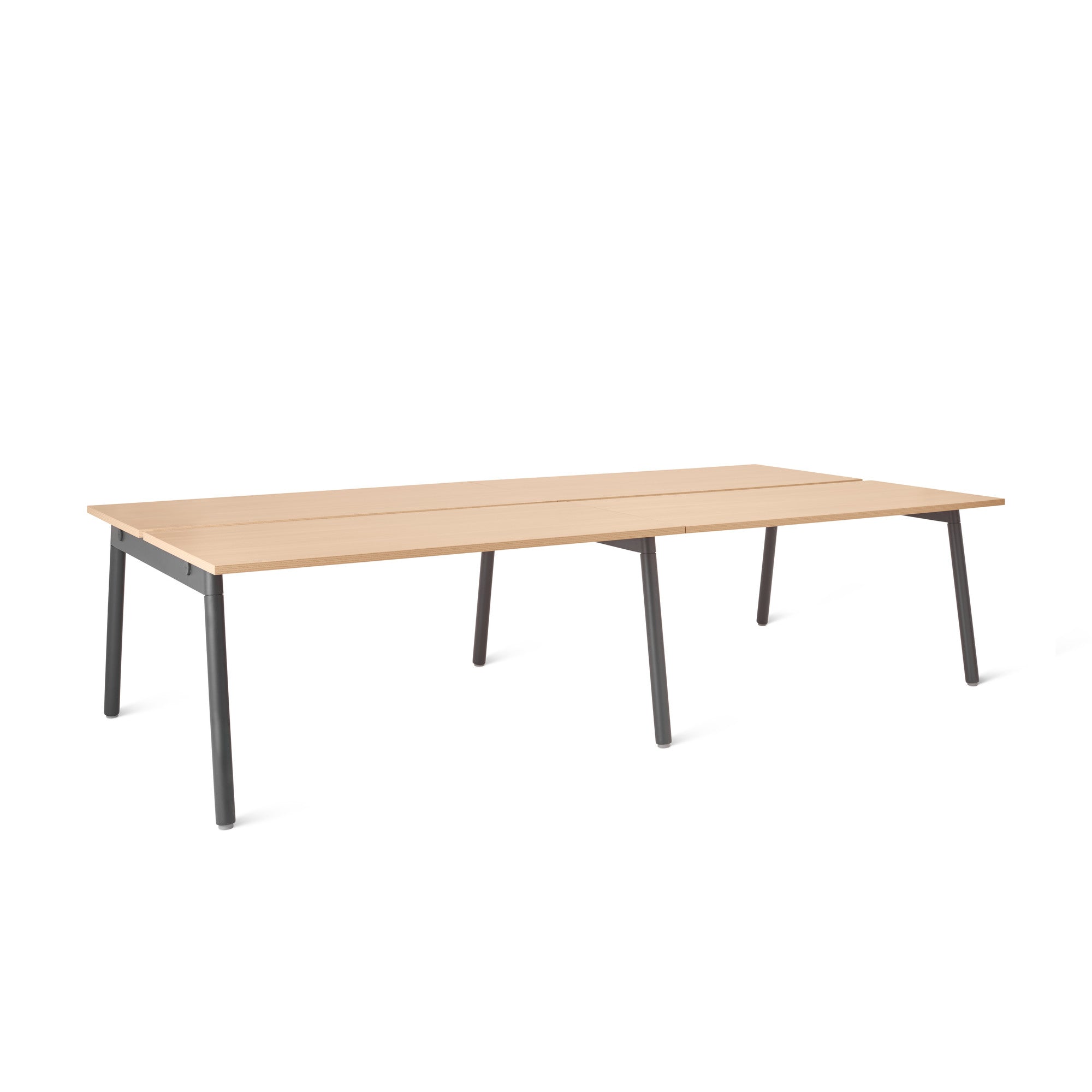 Series A Double Desk Add-On - Expandable Workspace for Home Office & Study Room - Perfect for Shared Workspaces, Students & Remote Workers