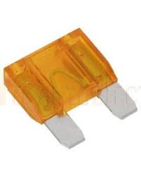 20 Amp SCA Fuse Blade - High Performance Automotive Fuse for Car, Truck & RV Electrical Systems - Perfect for Overcurrent Protection in Vehicles