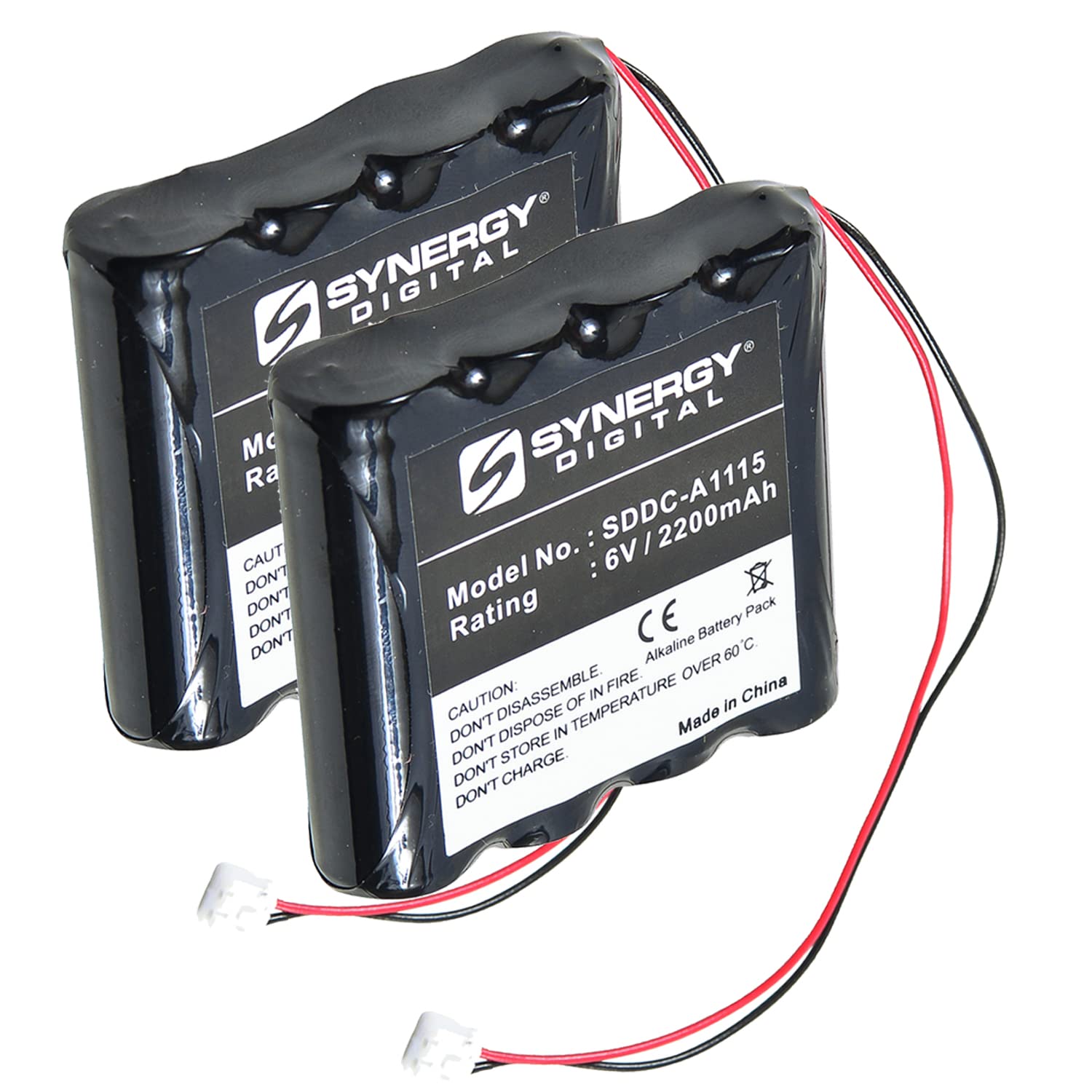 Saflok A28110 Replacement Battery Combo Pack - 2 x SDDC-A1115 Batteries for Electronic Locks | Secure Access & Home Security Solutions