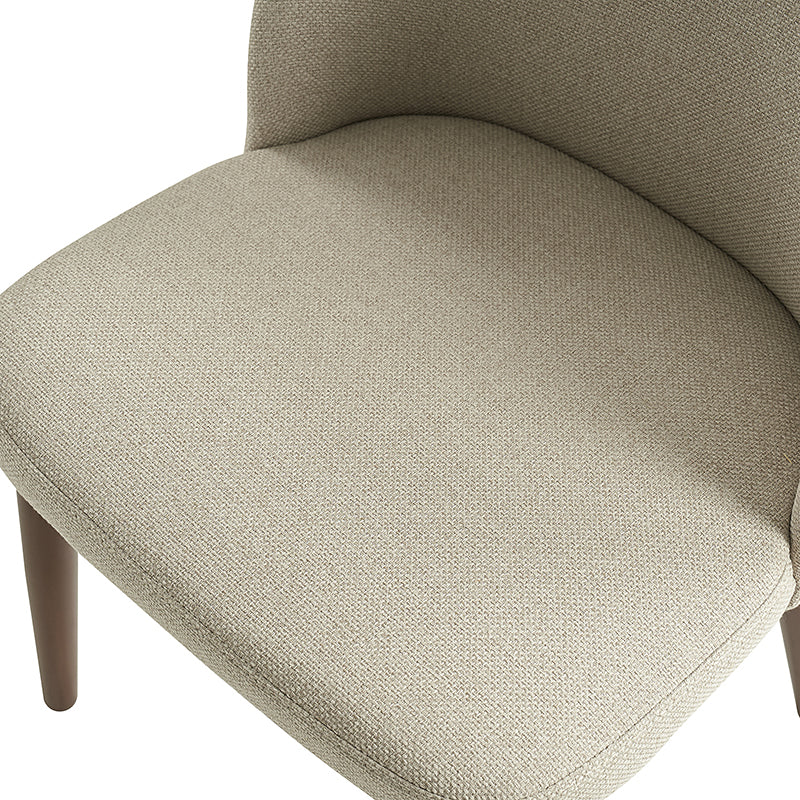 Mid Century Modern Upholstered Dining Chairs - Diana Collection | Stylish Upholstered Side Chairs for Kitchen, Dining Room & Office | Comfortable & Elegant Seating Solution
