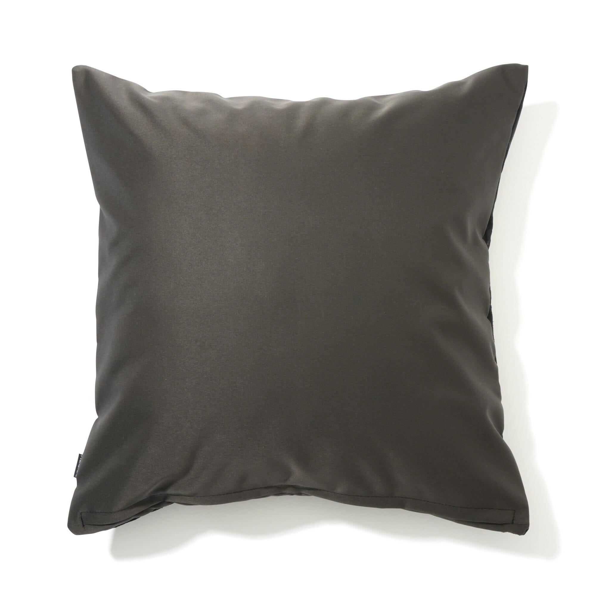 JQ Flower B Cushion Cover 18x18 Inches Black - Soft Decorative Pillow Case for Sofa, Bed, or Living Room Home Decor