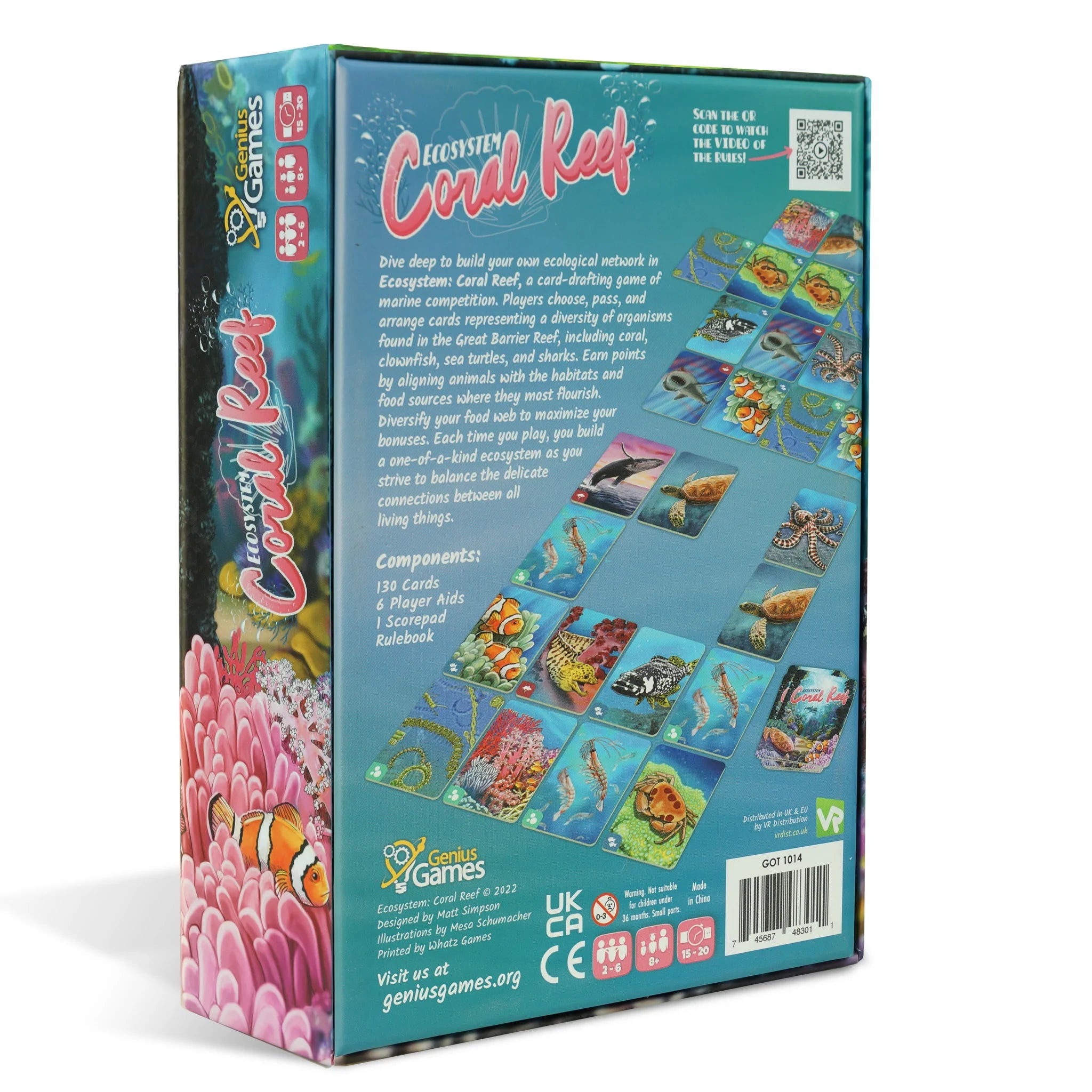 Coral Reef Ecosystem Kit for Saltwater Aquariums – Perfect for Marine Life Enthusiasts & Educational Use