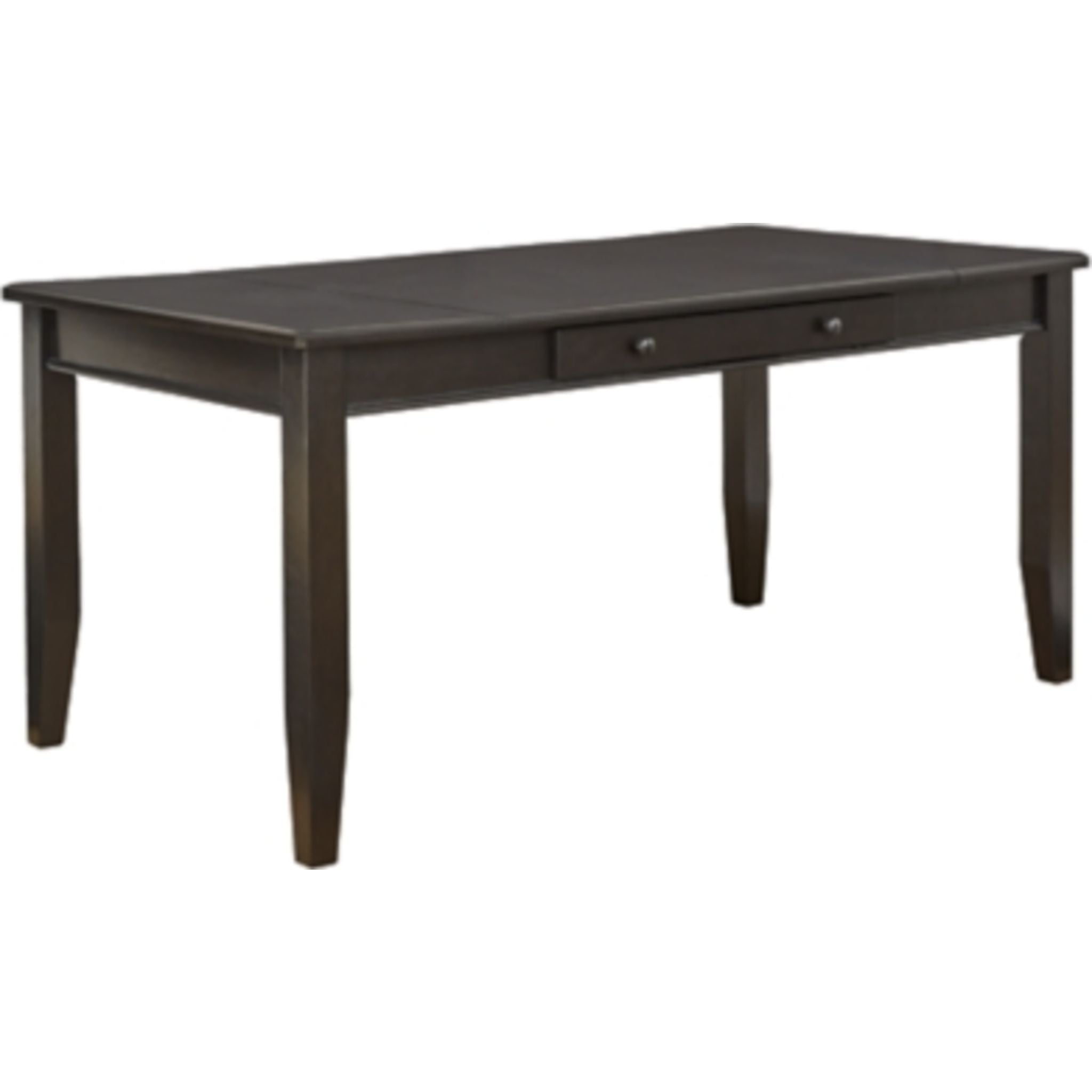 Ambenrock Dark Brown Dining Table - 35 Inch Round Wooden Kitchen Table for Small Spaces | Perfect for Breakfast Nook, Apartment Dining, and Cozy Family Meals