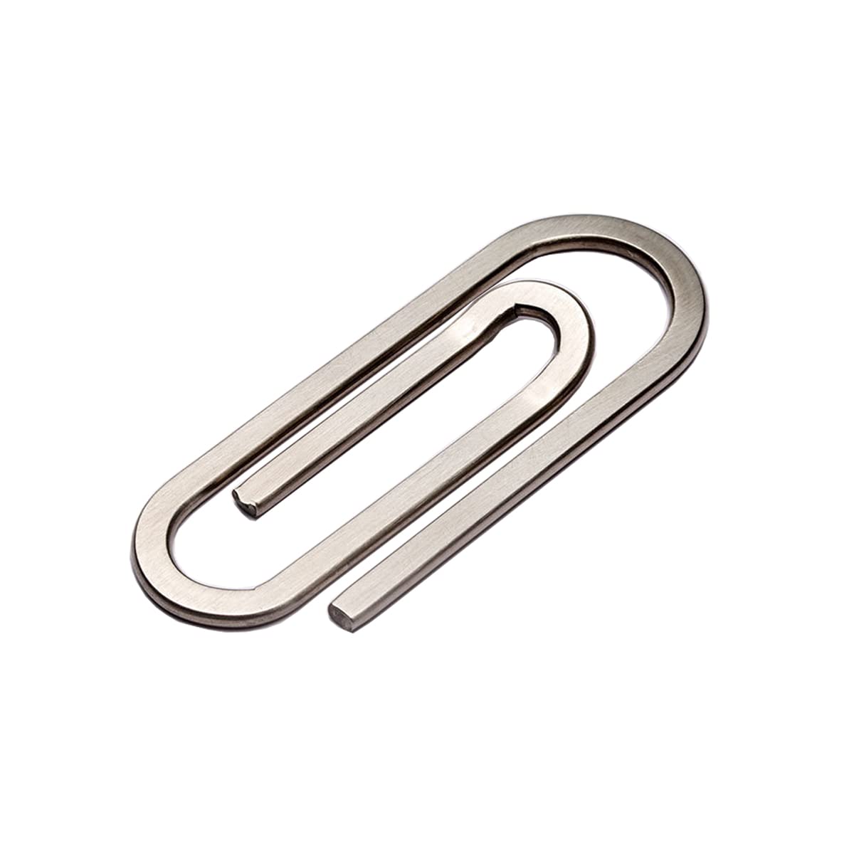 Stainless Steel Money Clip Wallet - Slim Minimalist Cash & Business Card Holder - Lightweight Metal Paper Clip Purse for Men & Women (Silver, Pack of 3) | Perfect for Everyday Carry, Travel & Gifts