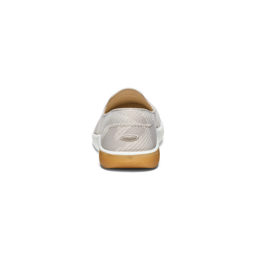 Women's KNX Knit Slip On Sneakers - Comfortable Casual Shoes for Women in Silver Lining/Birch | Perfect for Walking, Work & Everyday Wear