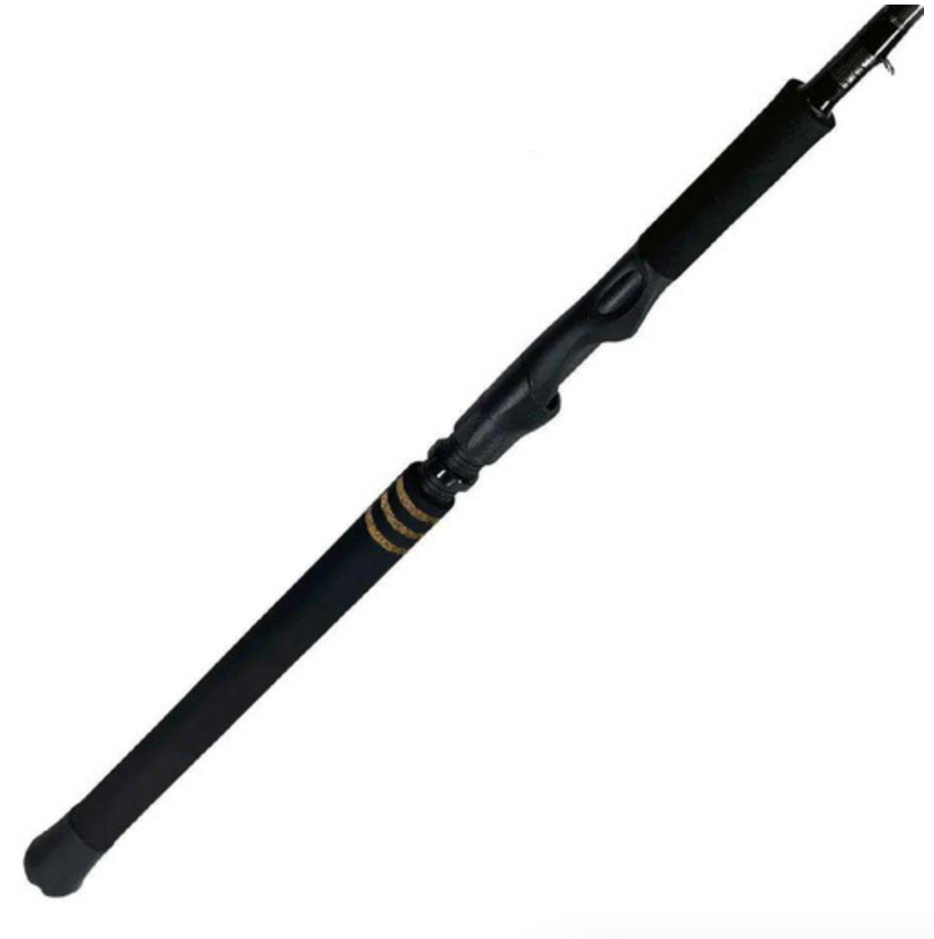 Bull Bay Rods Karbine Spinning Fishing Rod - Lightweight Graphite Freshwater & Saltwater Fishing Pole for Bass, Trout, and Surf Casting | Perfect for Shoreline, Pier, and Boat Fishing Adventures