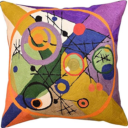 Purple Circles in Circle