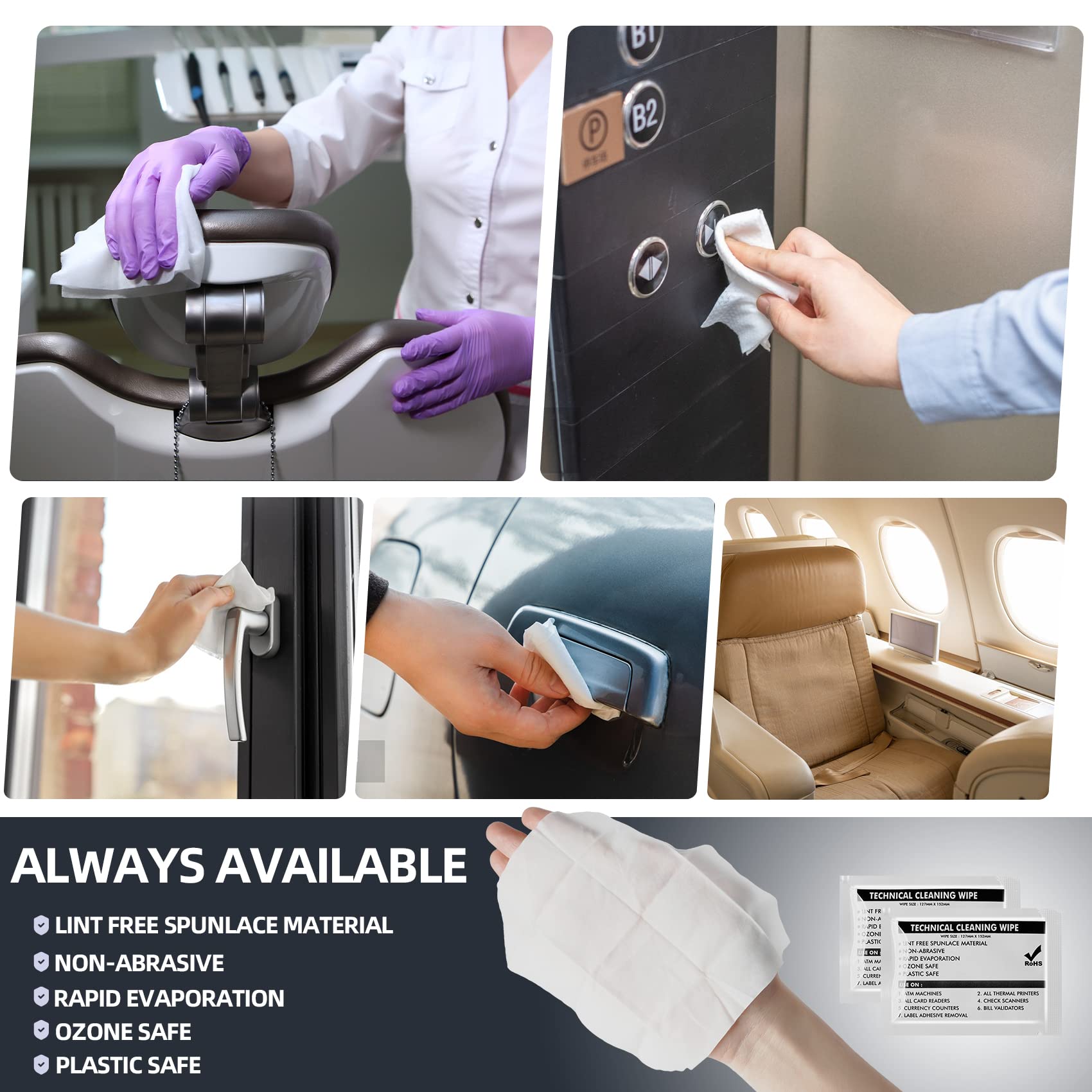 99.9% Pure Technical Prep Pads 5.7