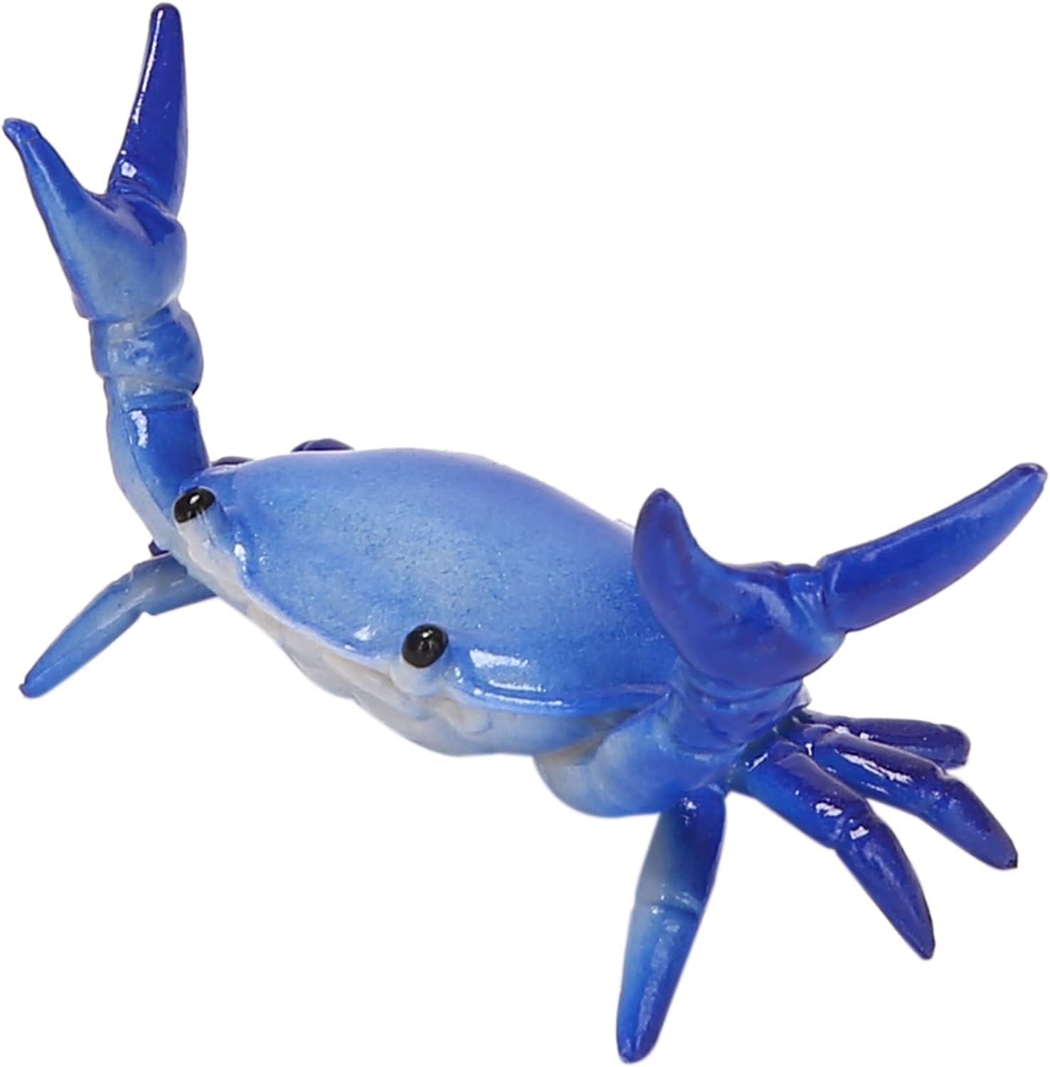 Dark Blue Creative Crab Pen Holder & Weightlifting Crabs Desk Organizer - Office Desktop Decoration, Pencil Holder & Stationery Storage Rack - Perfect for Workspace Organization, Home Office & School Supplies