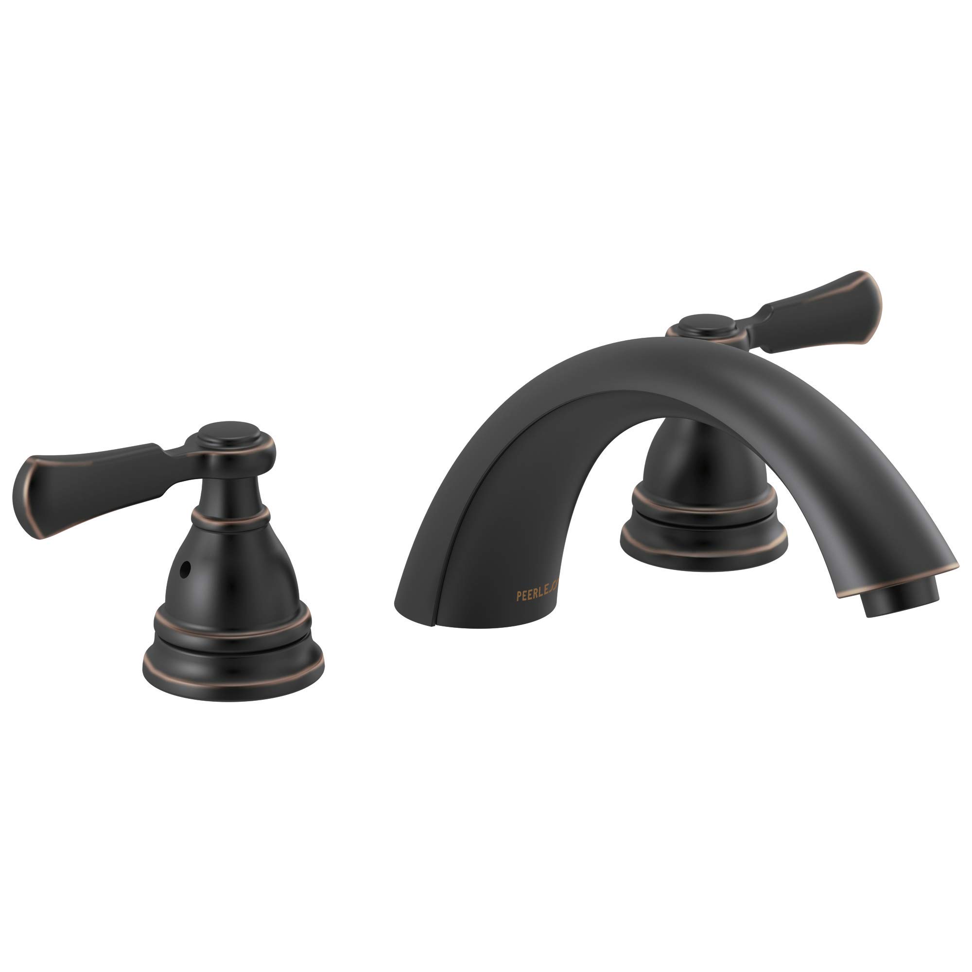 Peerless PTT4365-OB Elmhurst Roman Tub Trim Kit in Oil Rubbed Bronze - Perfect for Bathroom Faucet Replacement and Luxury Bathtub Renovation