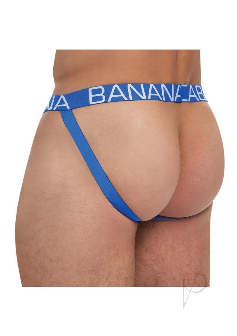 Banana Cabana Jockstrap - Comfortable Rainbow Underwear for Men - Perfect for Gym, Running, and Sports Activities
