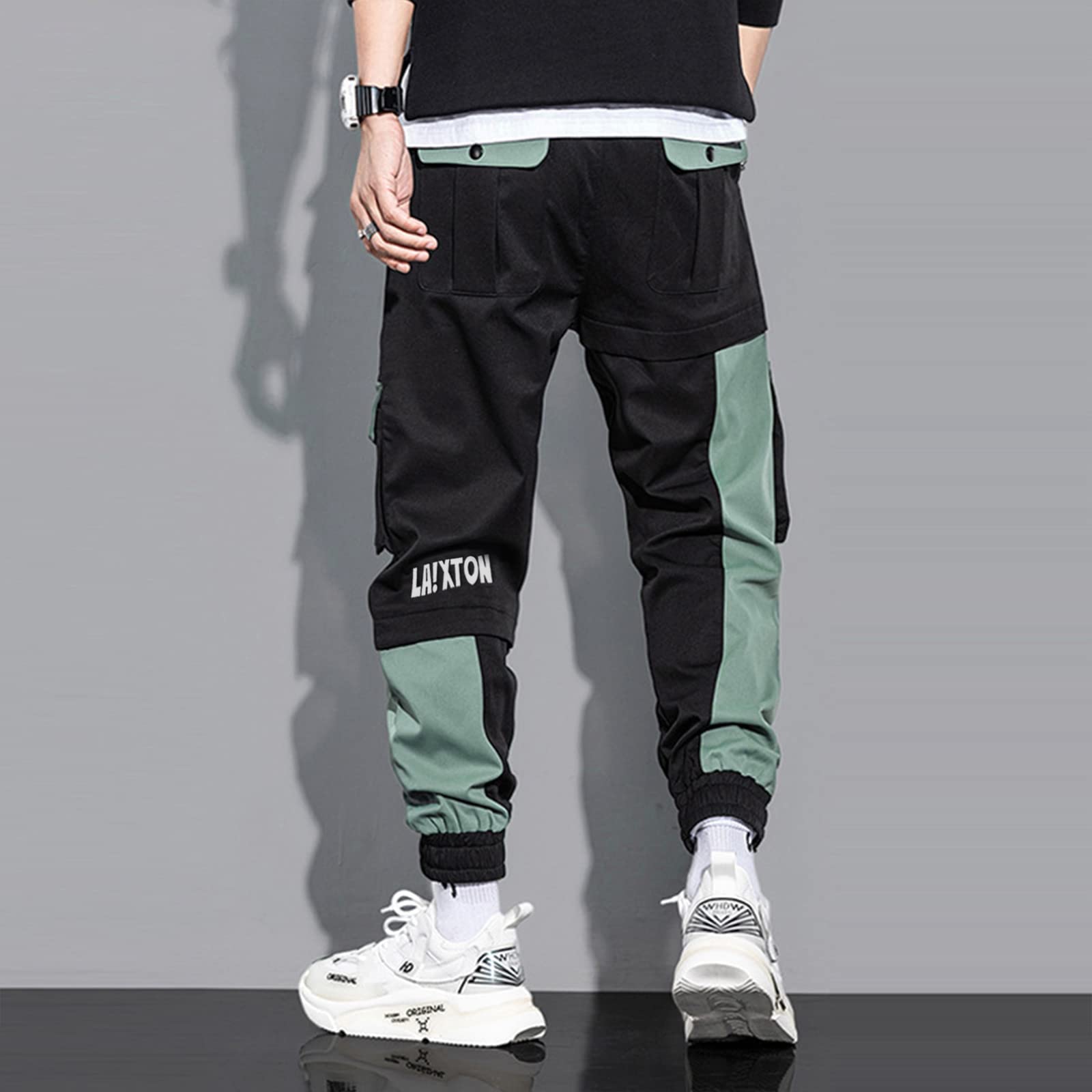 Men's Lightweight Jogger Pants - Unisex Techwear Cargo Pants for Running, Hip Hop & Outdoor Activities | Comfortable Casual Sweatpants for Gym, Streetwear & Everyday Wear
