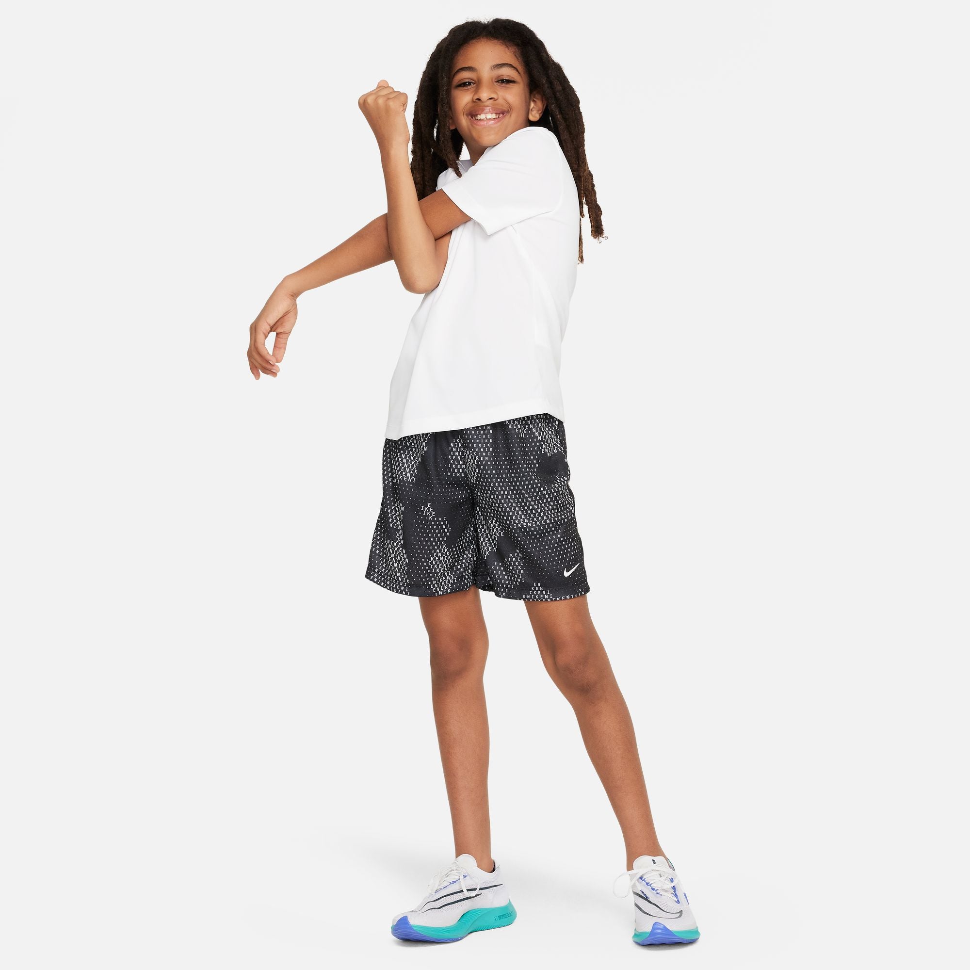 Nike Boys' Dri-FIT Multi Shorts - Moisture-Wicking Youth Athletic Shorts for Running, Basketball & Gym Workouts