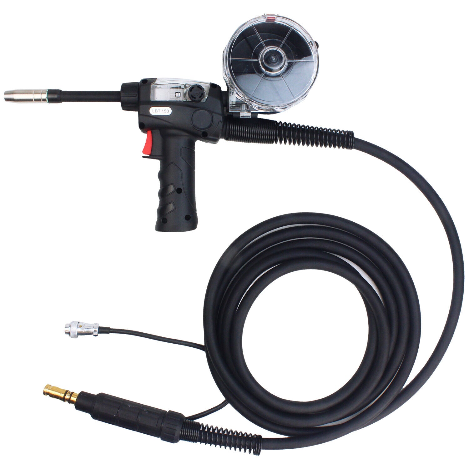 Amico Electric SPG15180 180 Amp 15 Feet Spool Gun - Professional MIG Welding Tool for Aluminum & Metal Fabrication (Workshop, Auto Repair, DIY Projects)