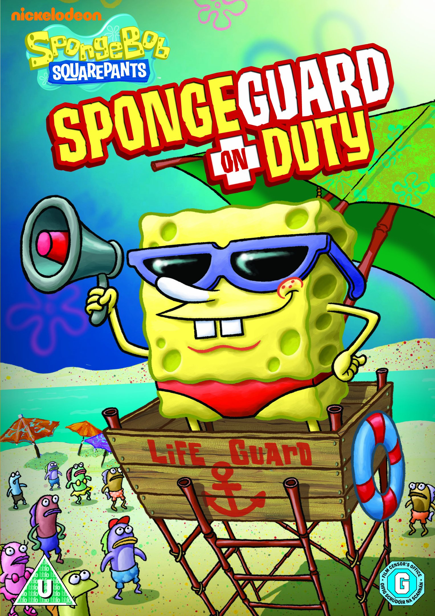 Spongebob Squarepants Spongeguard On Duty DVD - English Import - Perfect for Kids' Birthday Gifts and Family Movie Nights