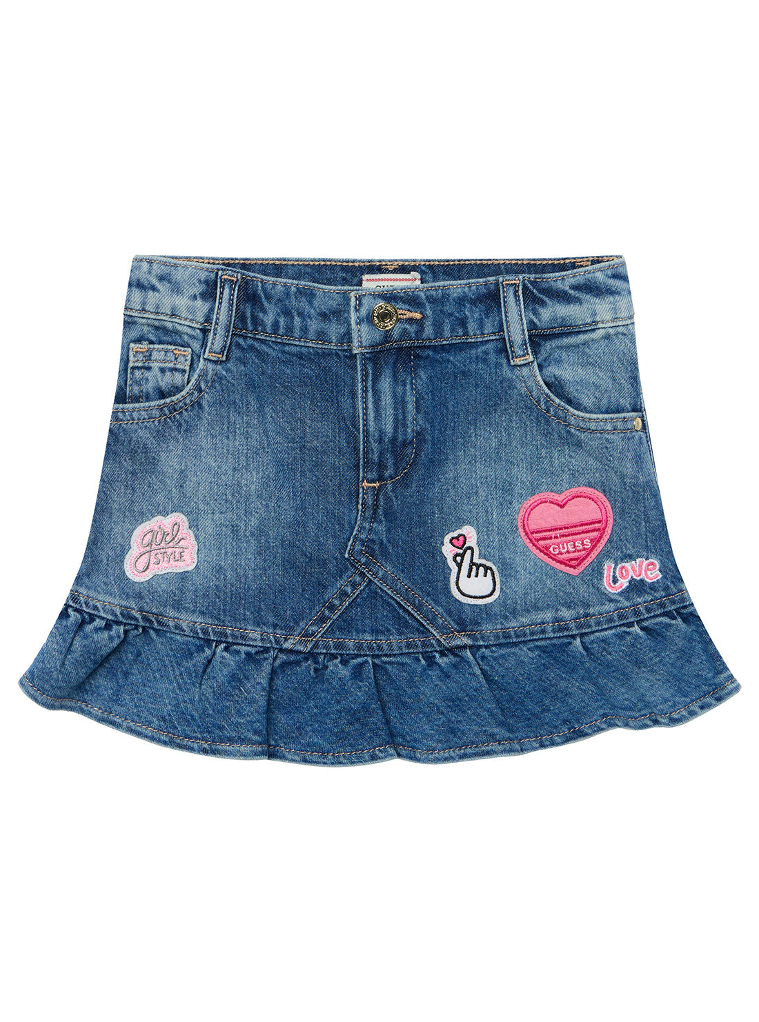 Blue Denim Mini Skirt for Women - Stretch Denim Short Skirt with Pockets (Size 2-7) | Casual Outfit, Summer Fashion, Streetwear Style