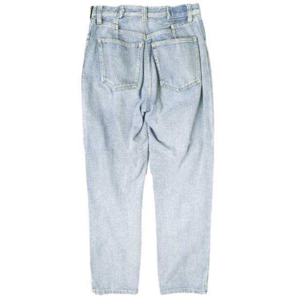 3.1 Phillip Lim Women's Indigo Denim Pants with Zipper - Stylish High Waist Skinny Jeans for Casual Wear & Night Out