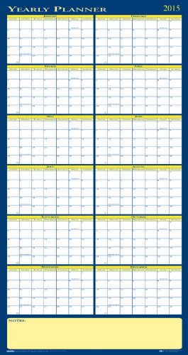 House of Doolittle 3974 Reversible 12-Month Wall Calendar Planner, 60