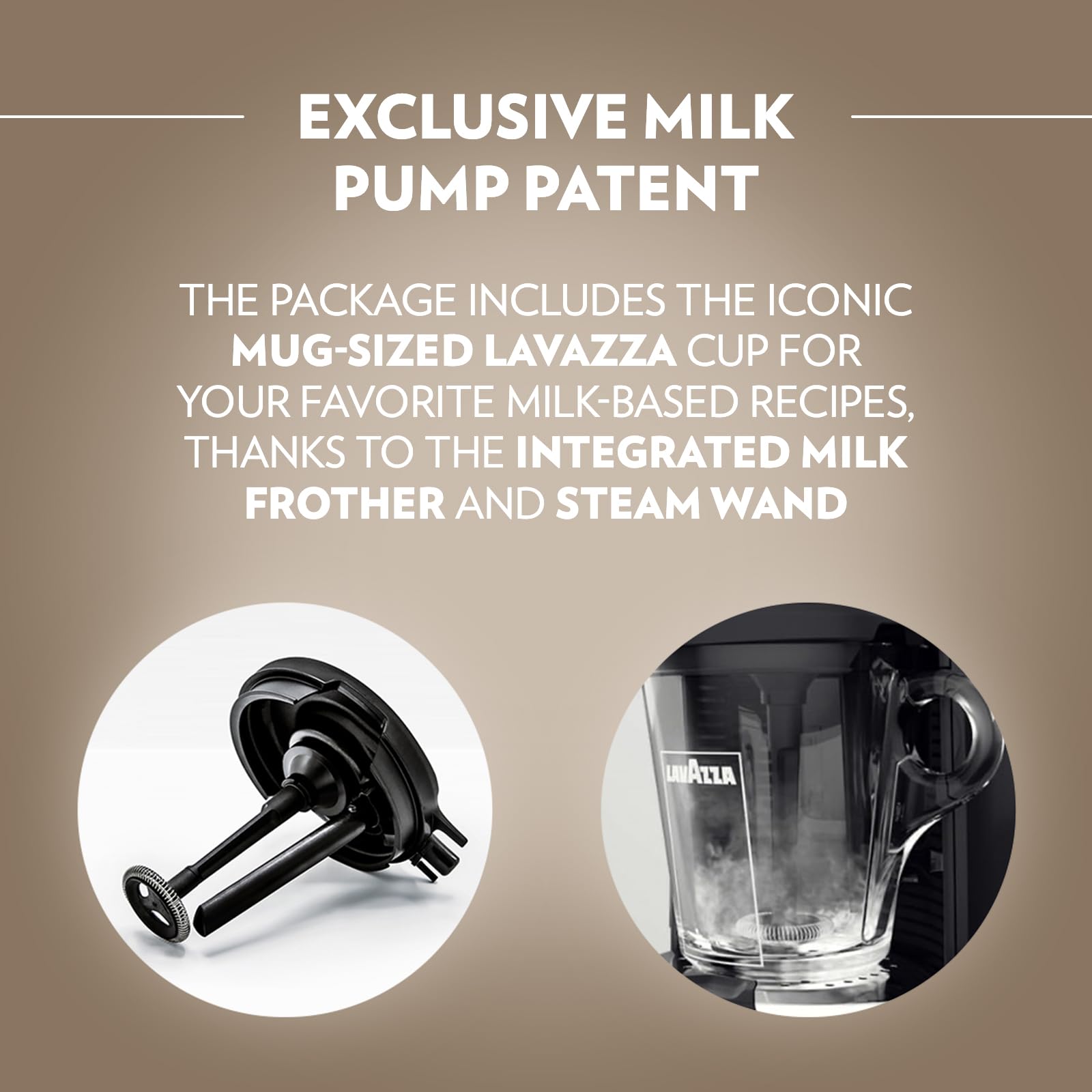 Lavazza A Modo Mio Deséa Coffee Capsule Machine - Compatible with A Modo Mio Pods, Touch Screen, Auto Shut-Off, Dishwasher Safe, 1500W (220-240V) - Perfect for Home & Office Espresso Brewing