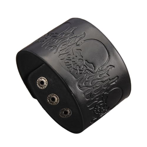 Black Biker Bracelet