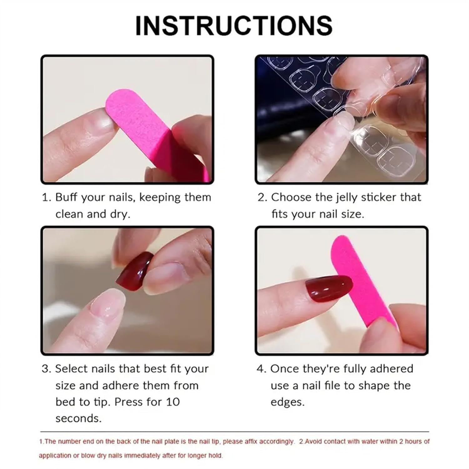 24Pcs Medium French Tip Press on Nails with 3D Silver Bow & Water Ripple Design - Y2K Star Stiletto Fake Nails for Women | Full Cover Stick on Acrylic Nails | Perfect for Parties, Weddings & Everyday Manicure