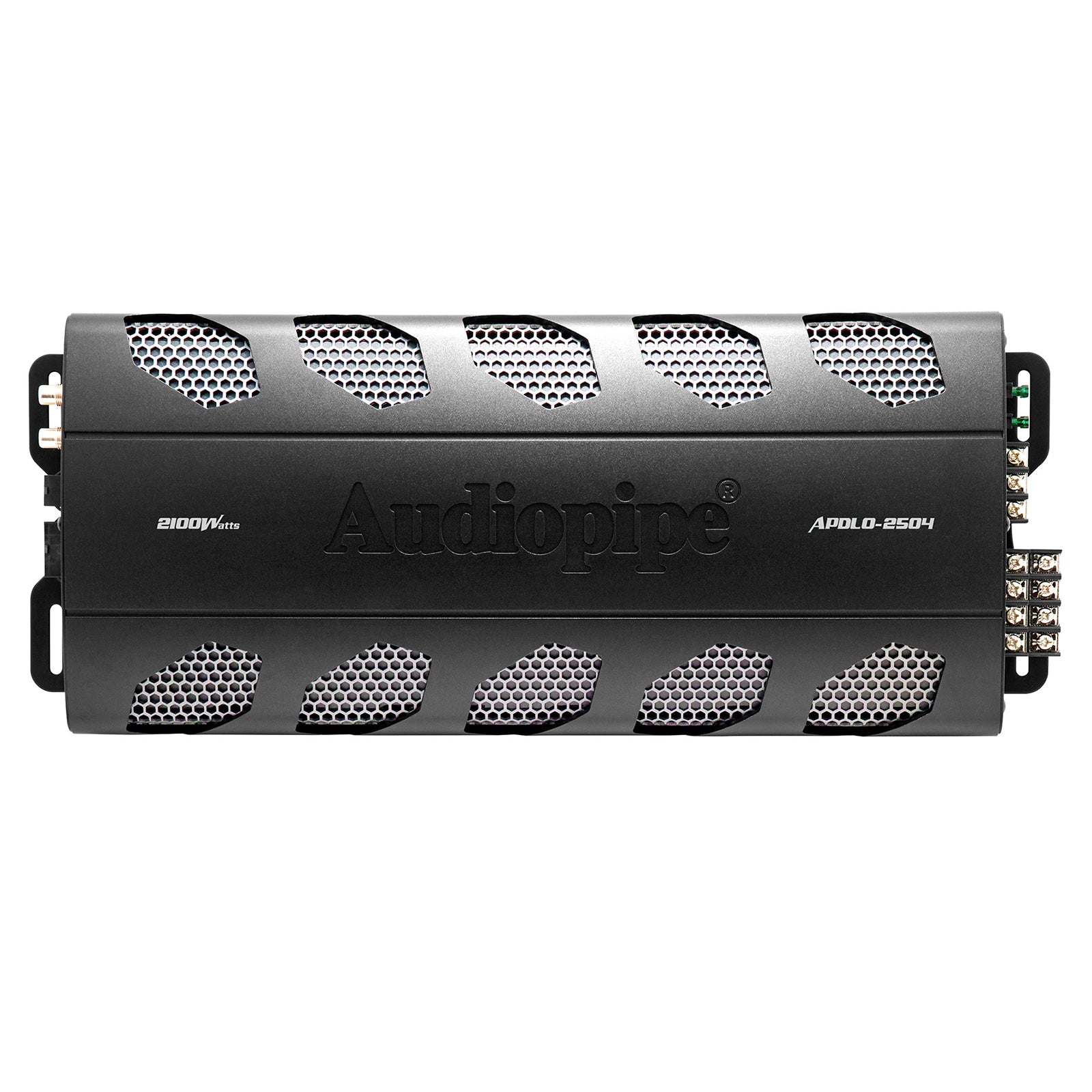 4 Channel Class A/B Mosfet Power Amplifier - APDLO 2504 High Power Car Audio Amp for Home Theater & Professional Sound Systems