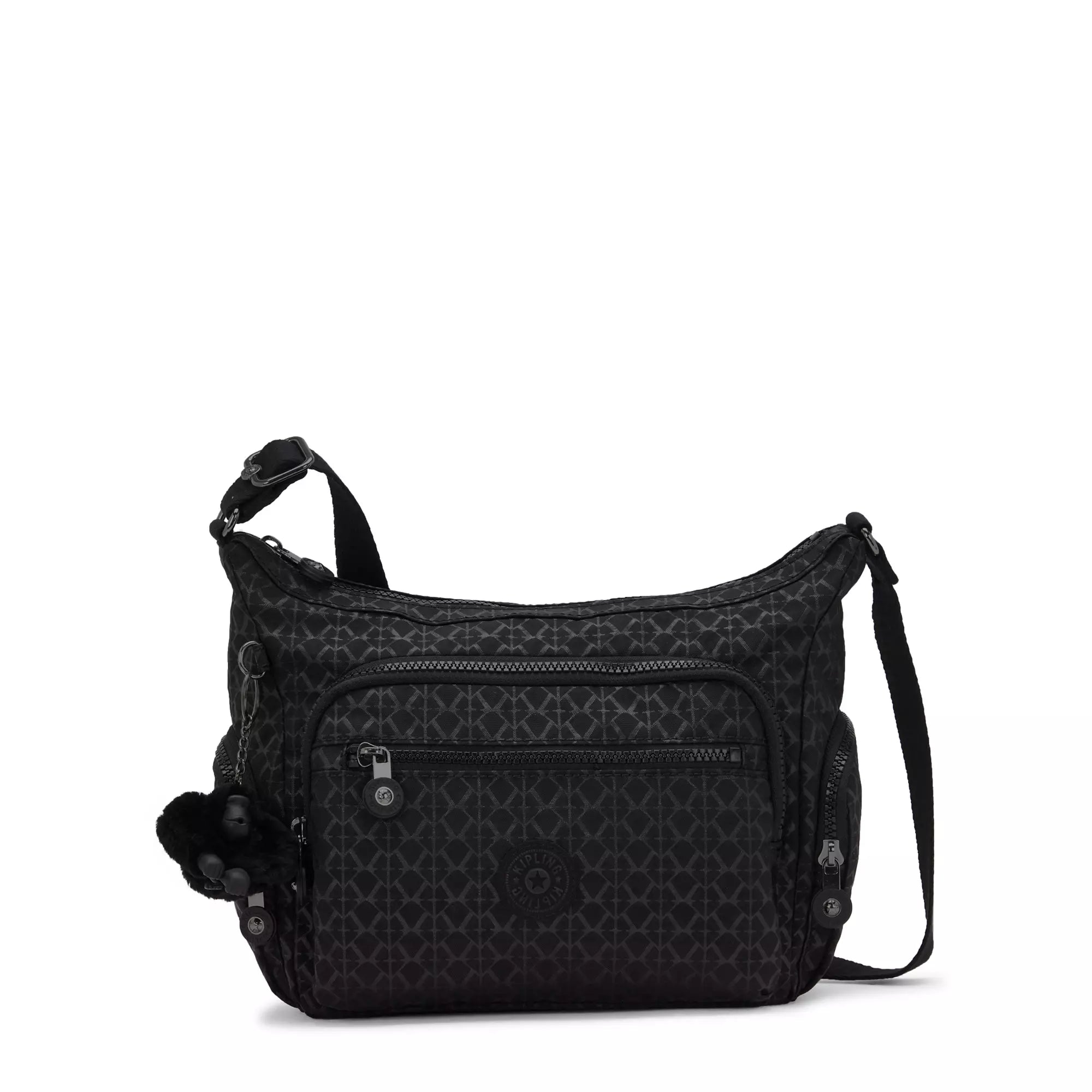Kipling Gabbie Small Printed Crossbody Bag for Women | Signature Embossed Design | Lightweight & Durable | Perfect for Travel, Work & Everyday Use