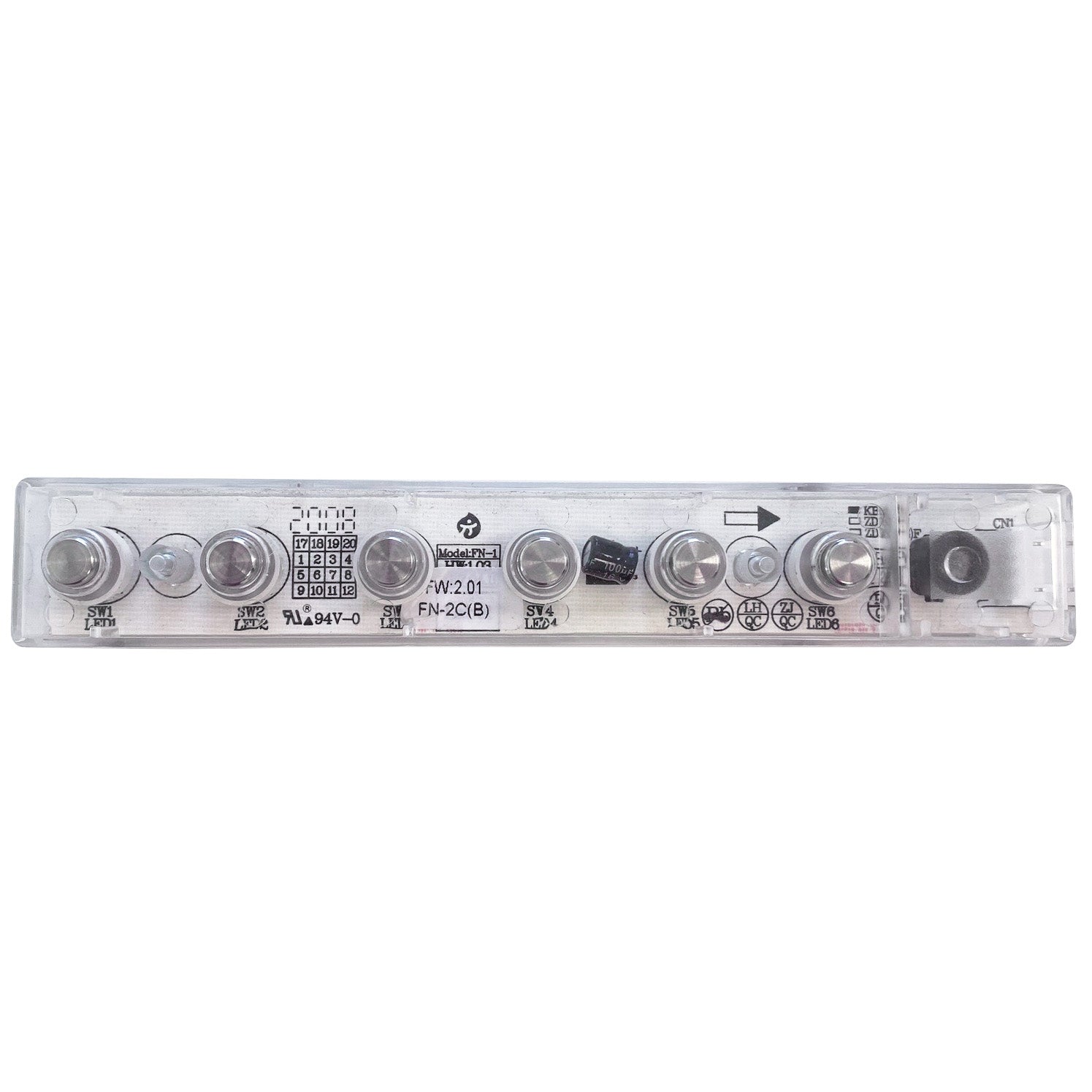 6 Gang Electrical Control Panel Box - Heavy Duty Metal Enclosure for Home & Industrial Wiring - Perfect for DIY Projects, Workshops, and Electrical Installations