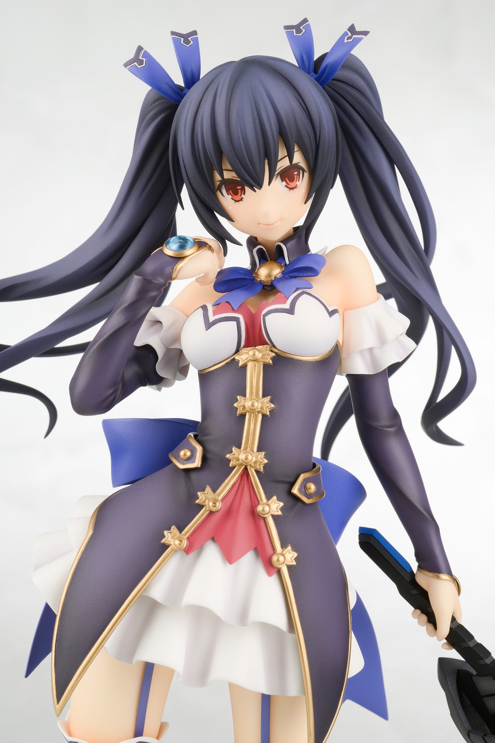 Hyperdimension Neptunia Noir Broccoli PVC Anime Figure 1/8 Scale - Perfect for Anime Collectors & Gaming Room Decor