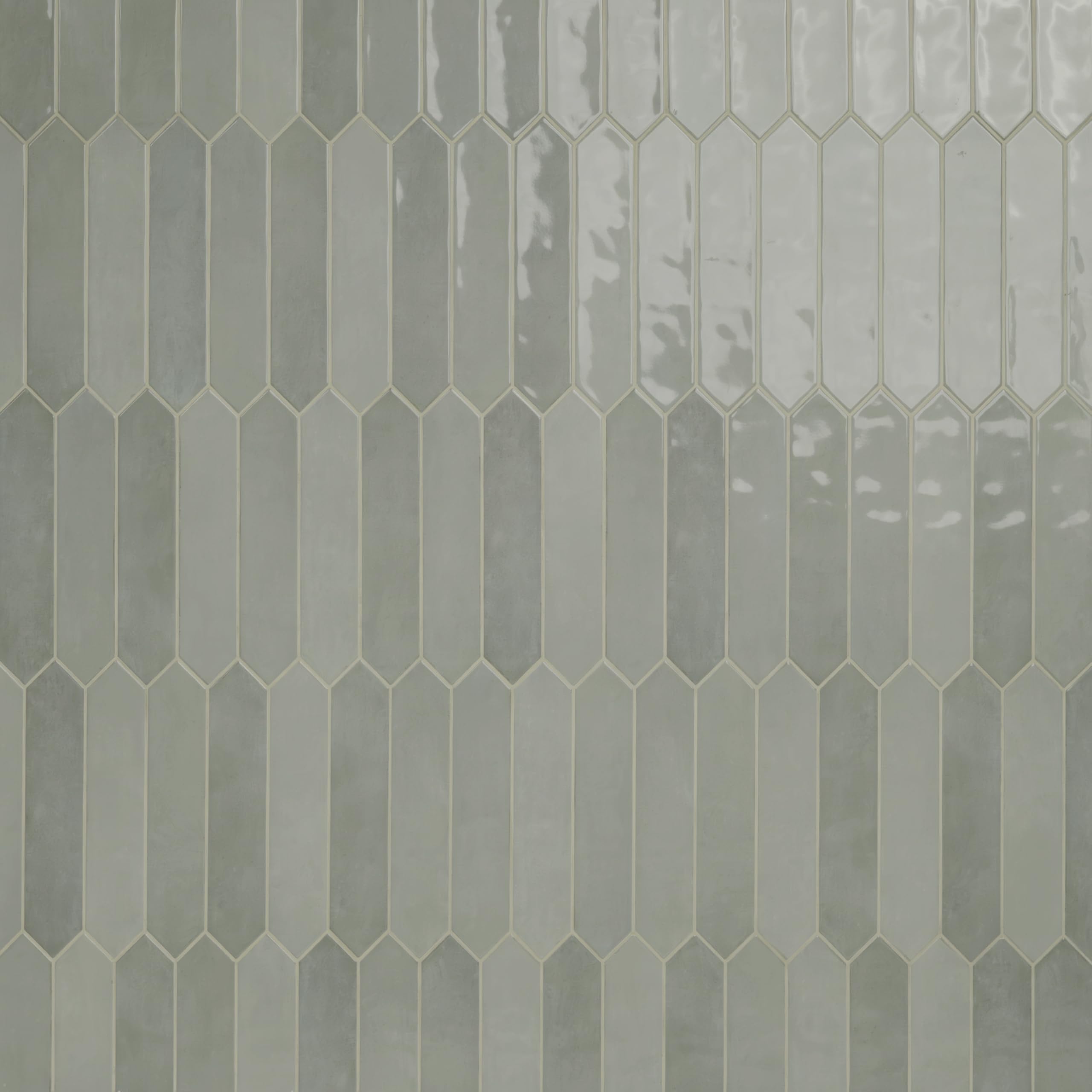 MSI Renzo Jade 2.5x13 Inch Glossy Ceramic Subway Tile - Waterproof Wall Tile for Bathroom, Kitchen Backsplash, Shower, and Accent Wall (10-Pack) - Perfect for Modern Home Renovation & Interior Design