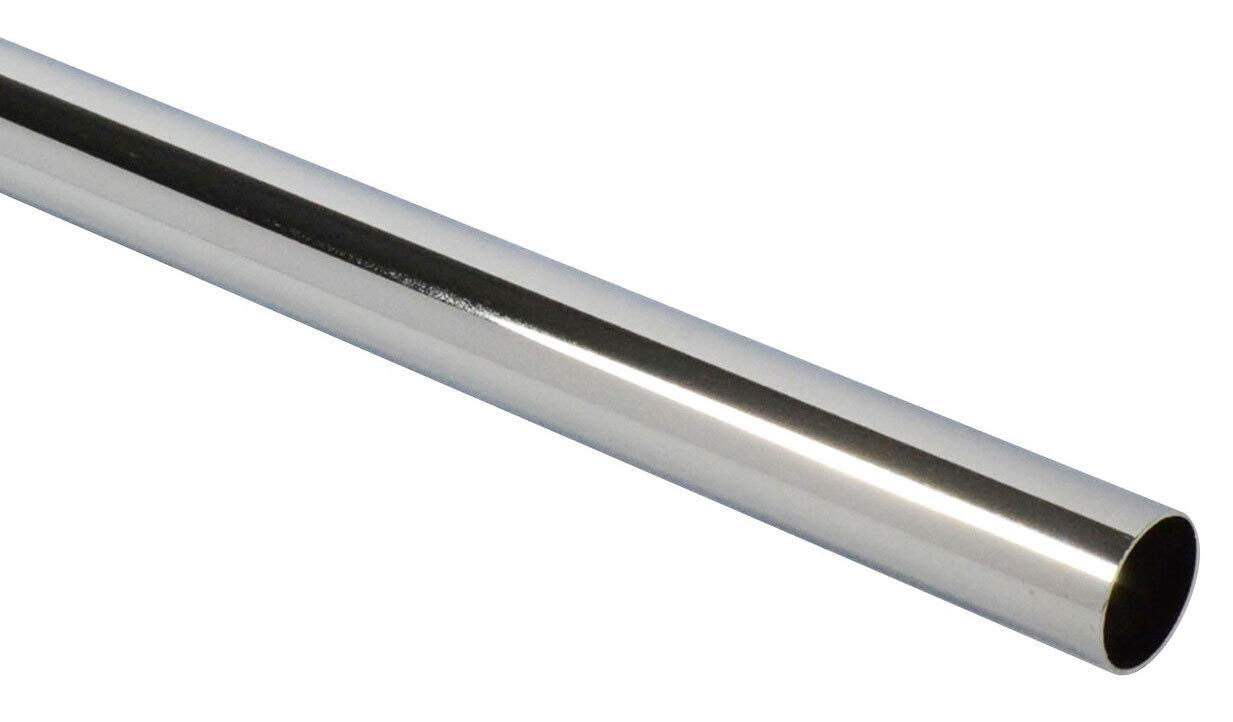 Baltimore Hardware 60-Inch Steel Closet Rod - 1.25