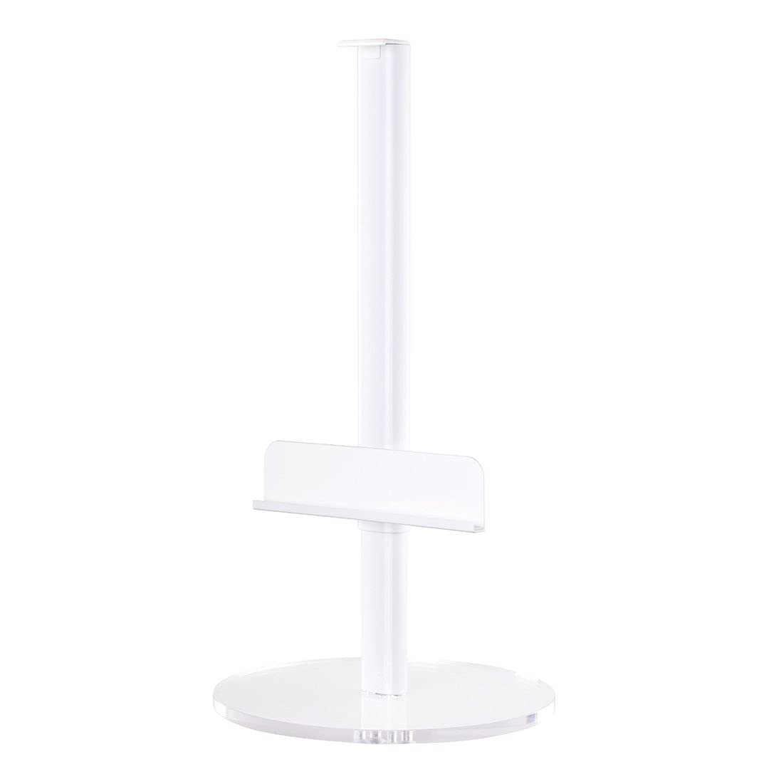 RIKI Skinny Vanity Stand - Adjustable Height Makeup Mirror Stand for RIKI Skinny Mirrors, White | Perfect for Home Dressing Room, Bedroom & Salon Makeup Station